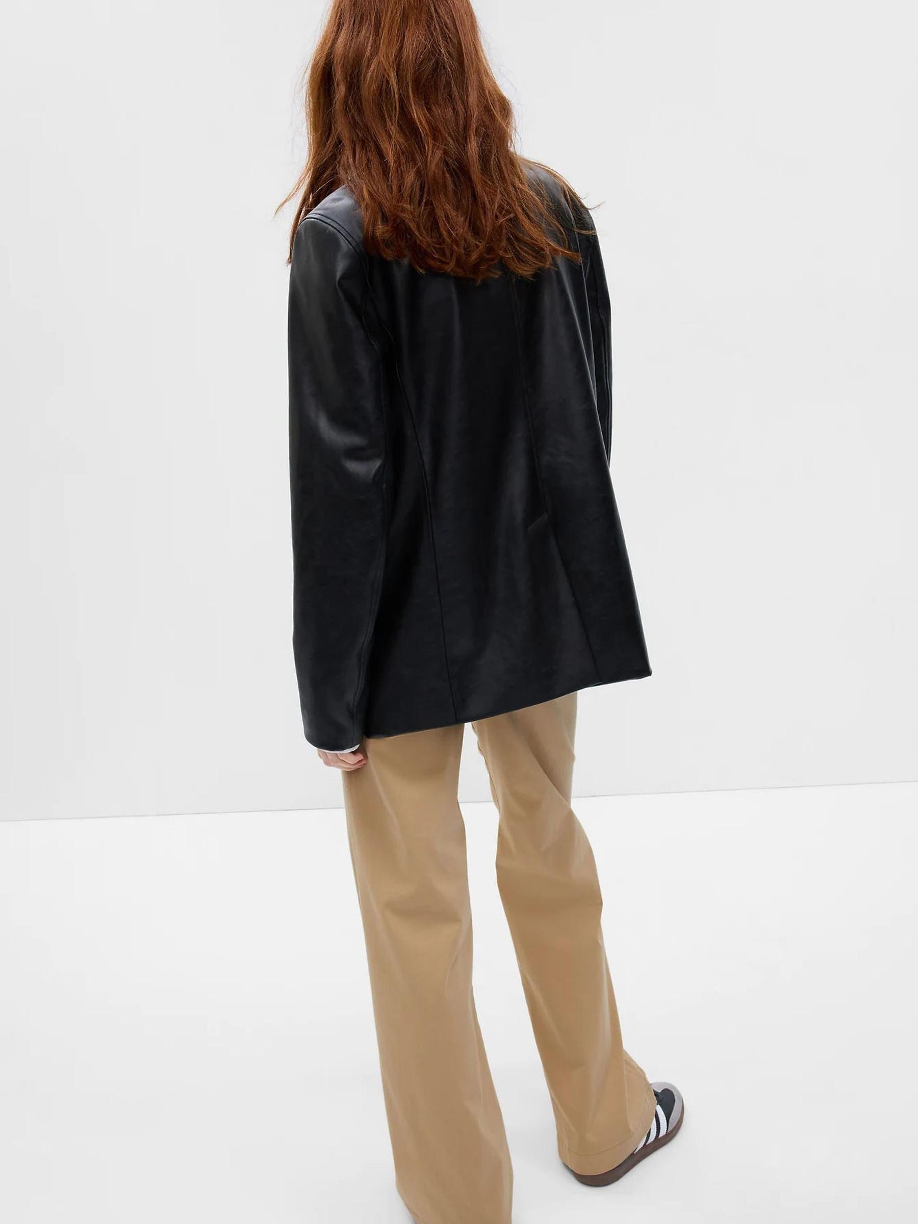 Neutral Wide Leg Loose Trousers - Image 2 of 5