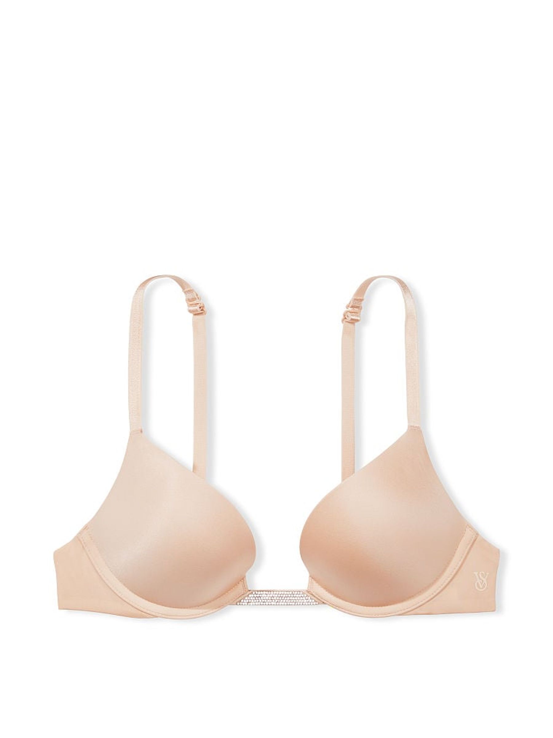 Marzipan Nude Smooth Plunge Shine Multiway Bra - Image 3 of 4