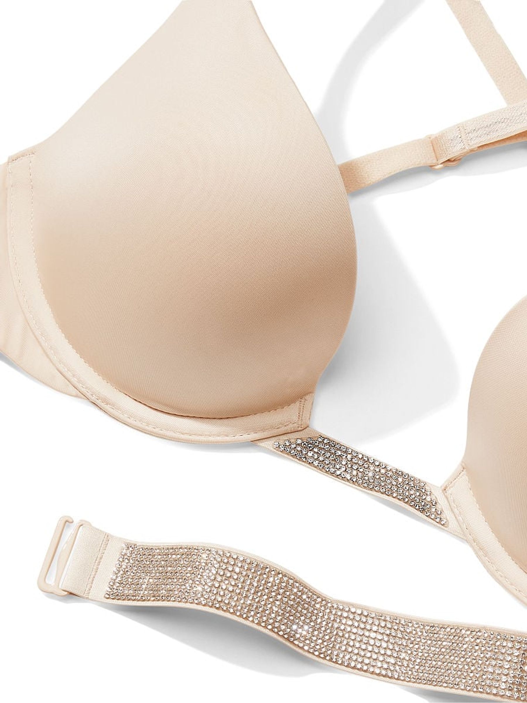 Marzipan Nude Smooth Plunge Shine Multiway Bra - Image 4 of 4