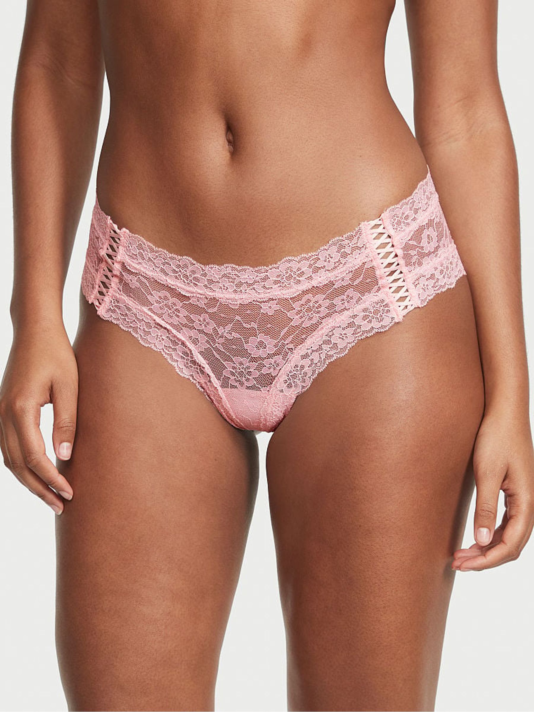 Pretty Blossom Pink Cheeky Knickers - Image 1 of 3