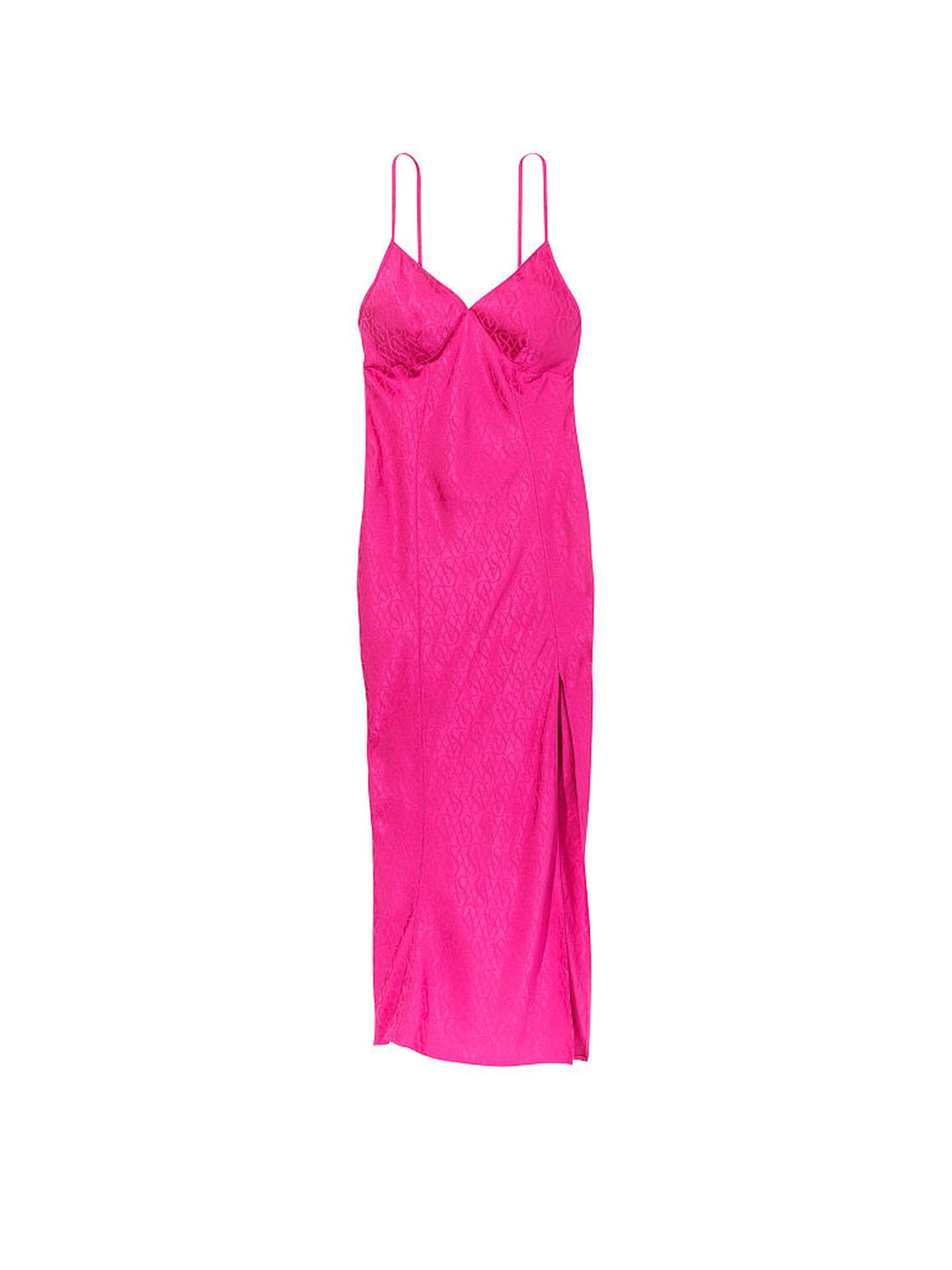 Fuchsia Frenzy Pink Lace Icon Slip Dress - Image 1 of 4