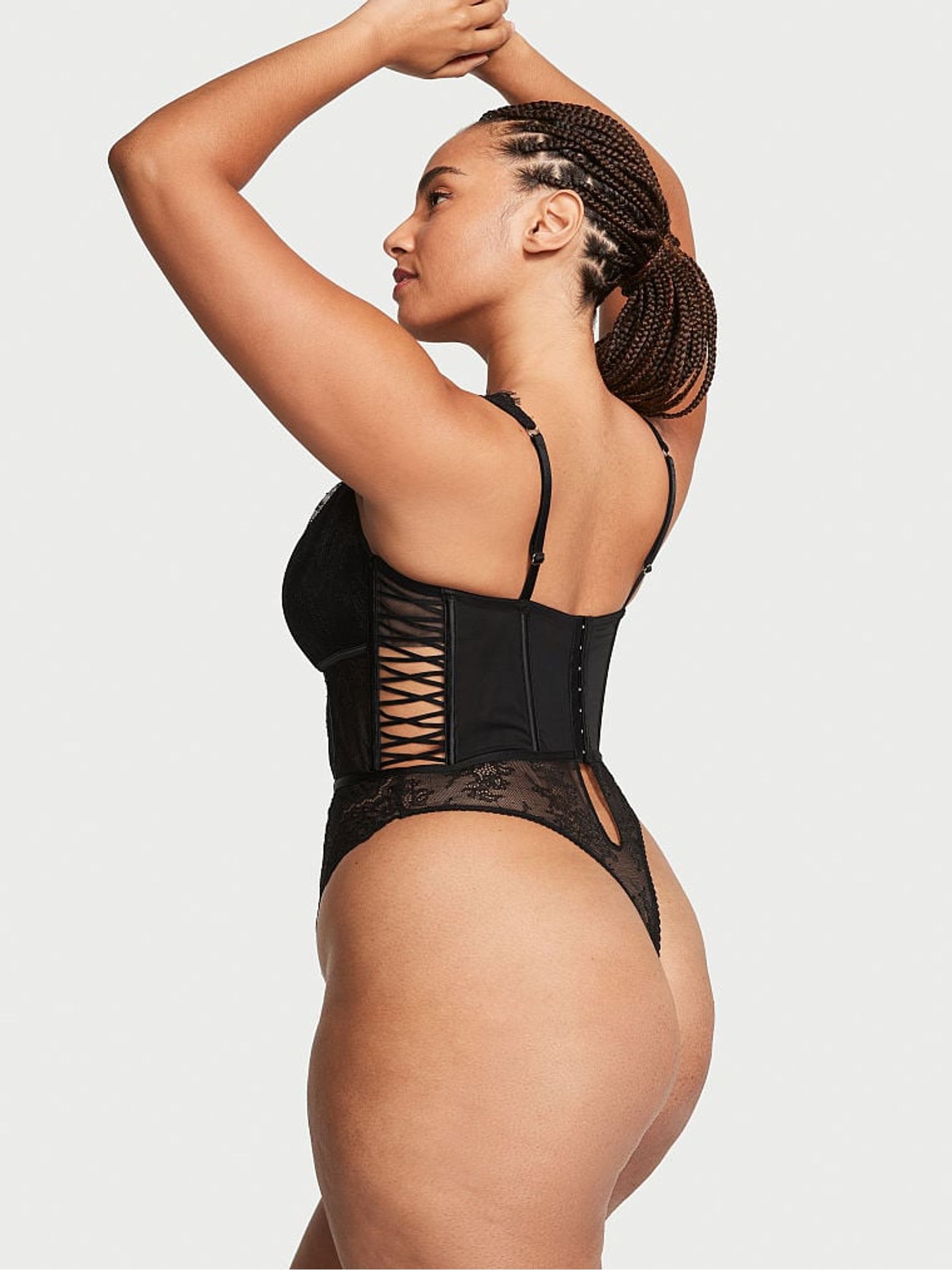 Black Lace Bodysuit - Image 2 of 3