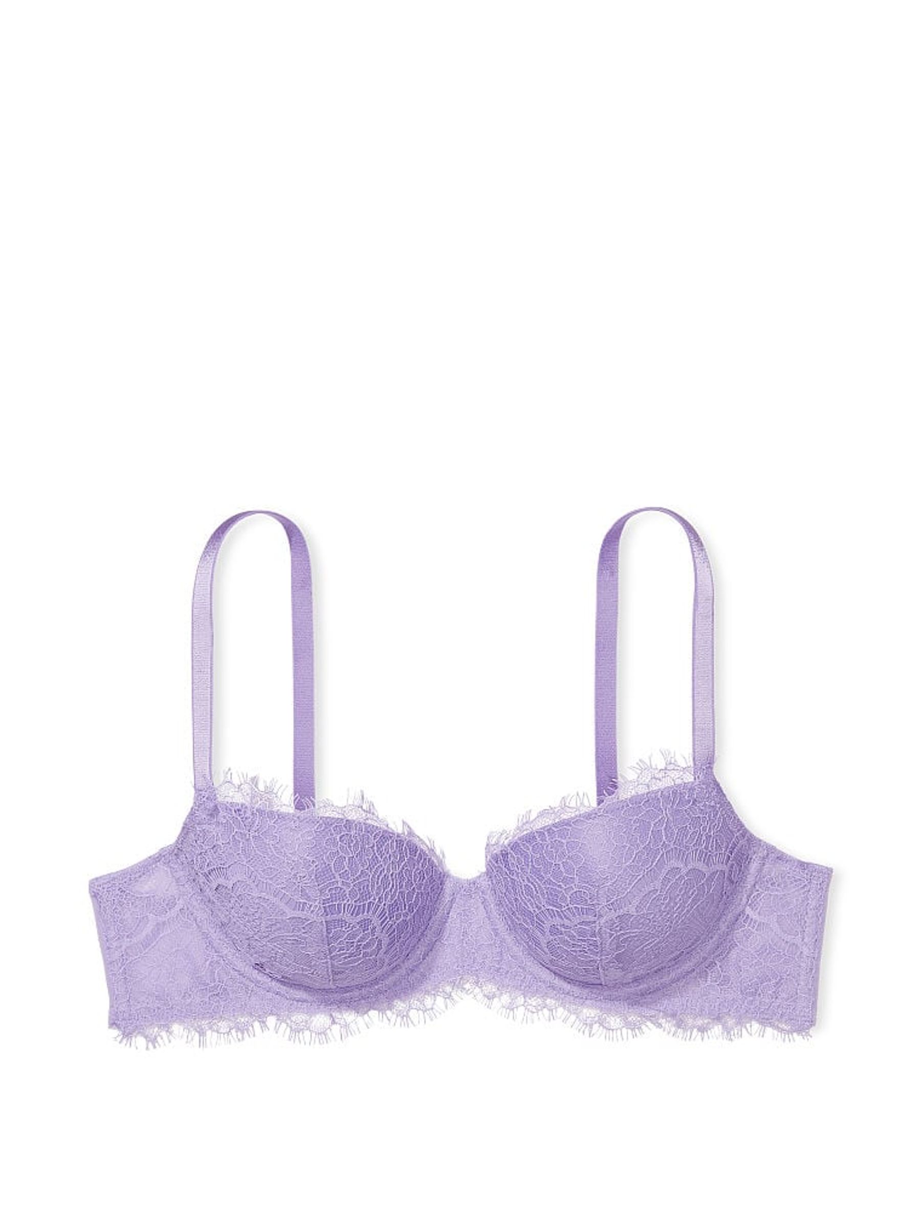 Star Lilac Purple Lace Lightly Lined Demi Bra - Image 1 of 1