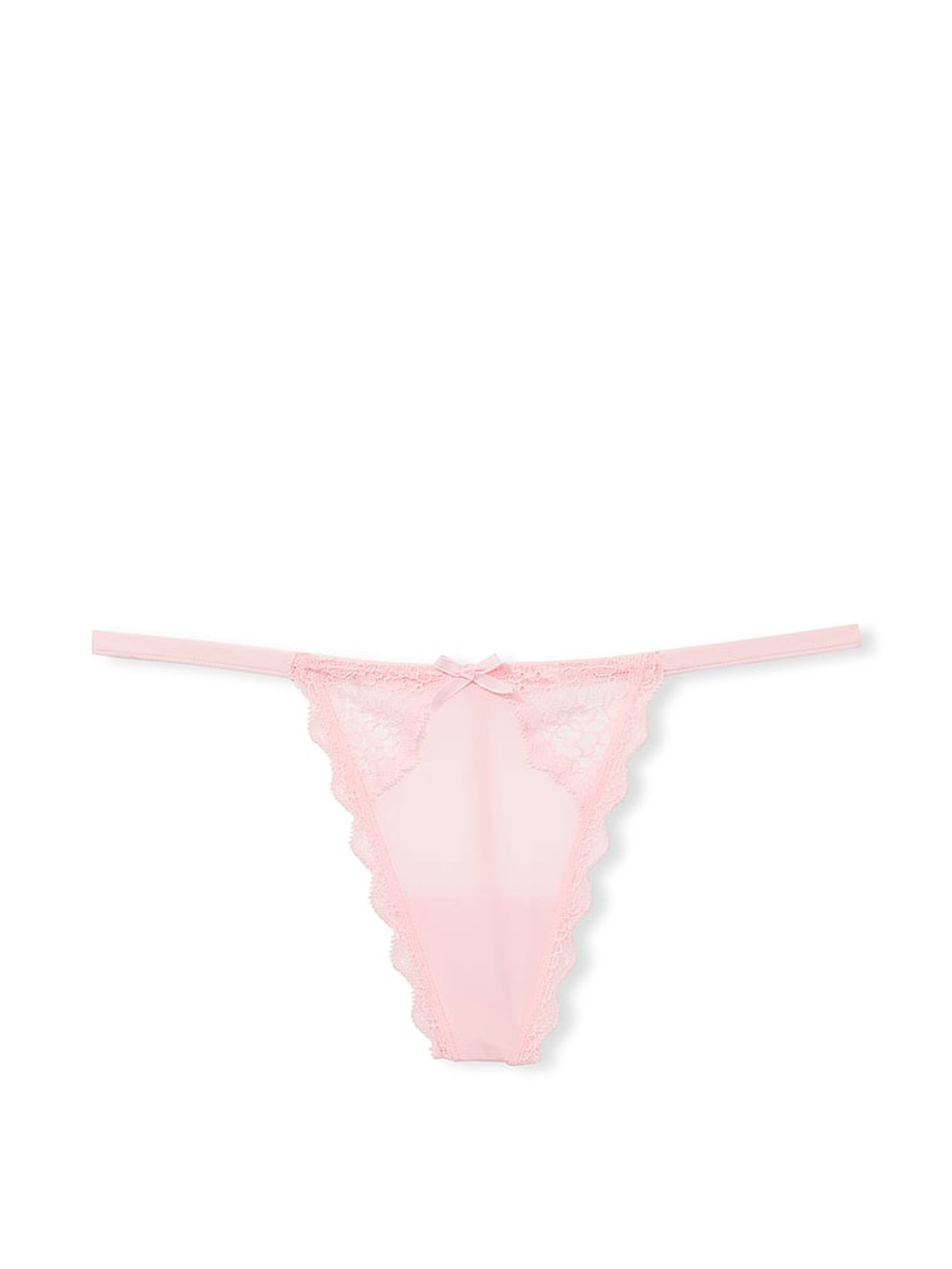 Pretty Blossom Pink Smooth G String Knickers - Image 3 of 3