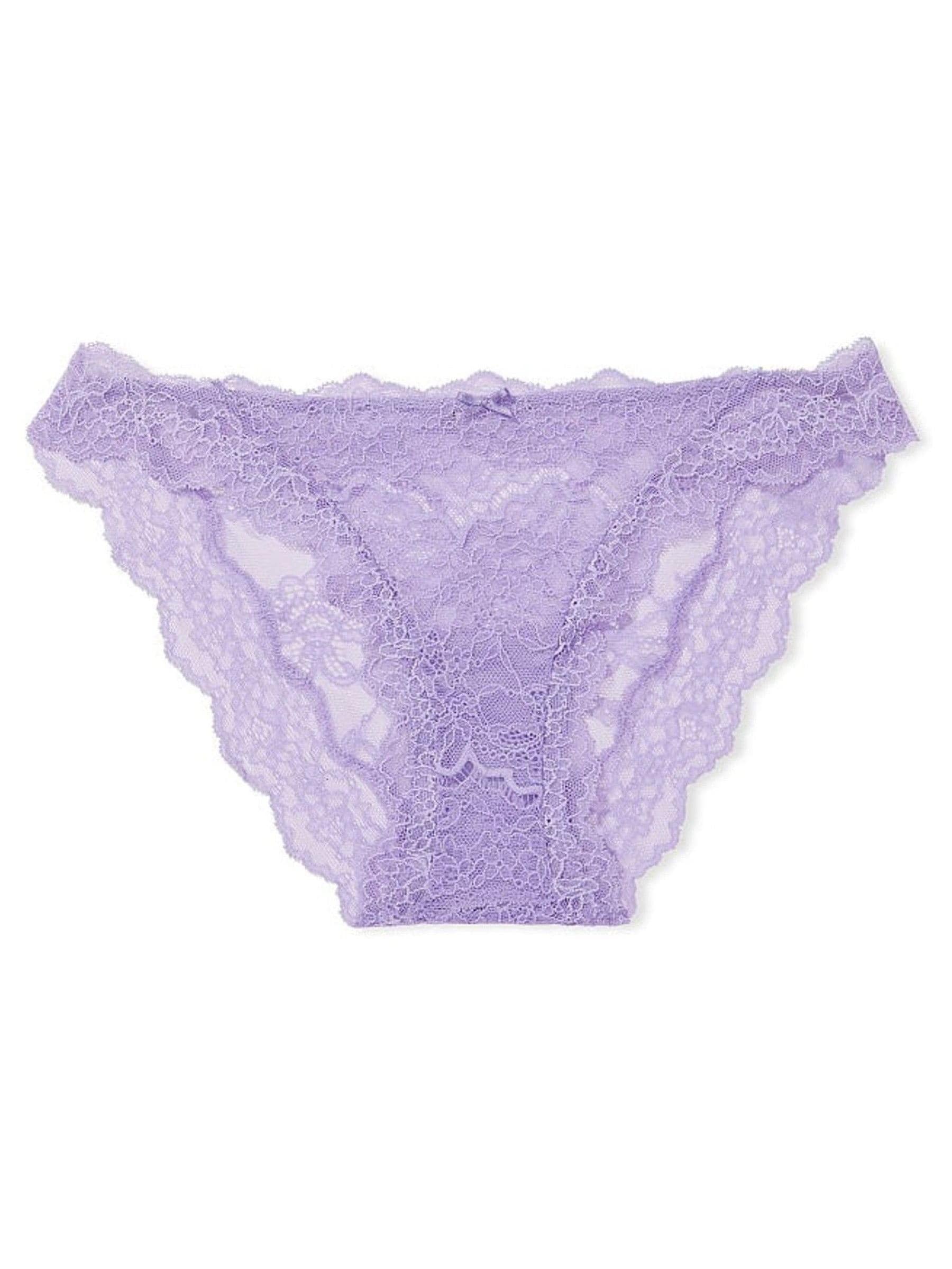 Star Lilac Purple Lace Cheeky Knickers - Image 1 of 3