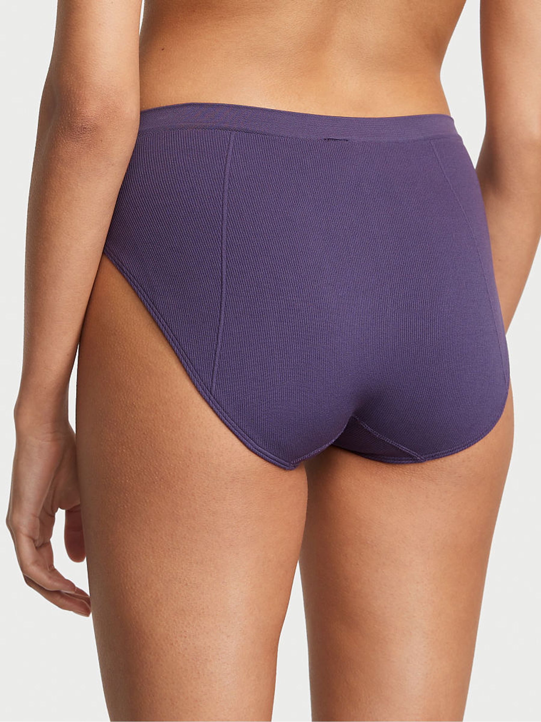 Valiant Purple Smooth High Leg Brief Knickers - Image 2 of 3