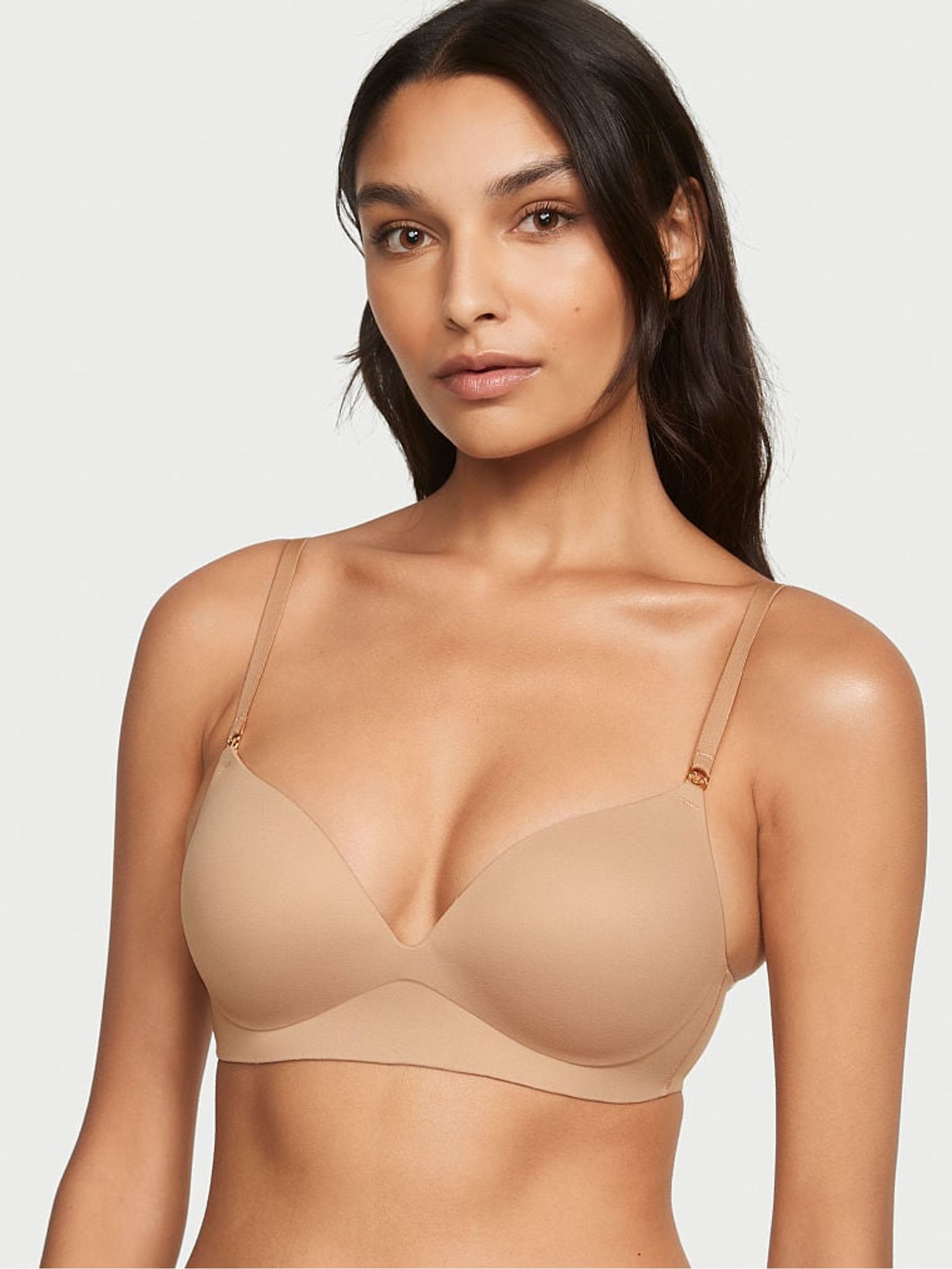 Praline Nude Smooth Non Wired Push Up Bra - Image 1 of 3