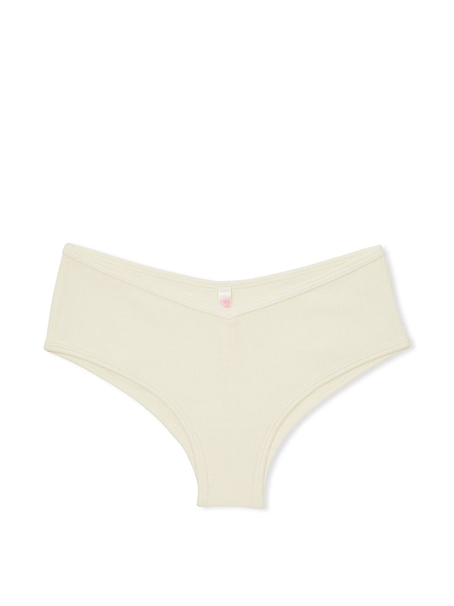 Creamer White Waffle Cotton Cheekster Knickers - Image 3 of 3