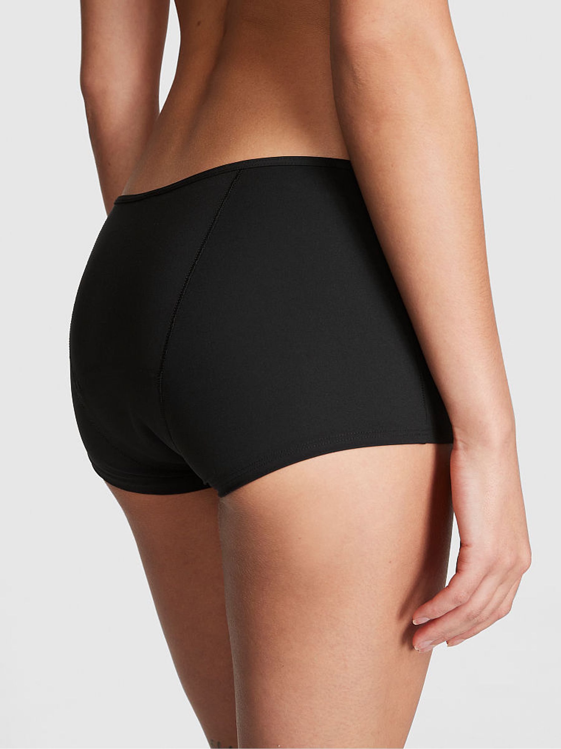 Pure Black Short Period Knickers - Image 2 of 3