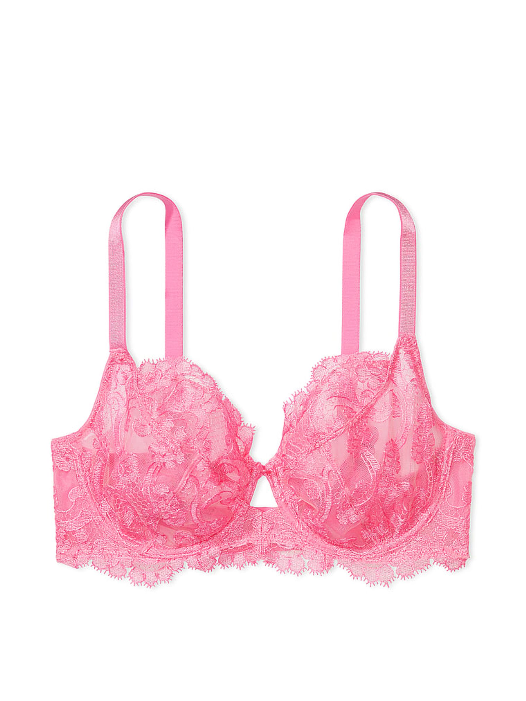 Pink Tickled Boho Floral Fuller Cup Boho Floral Bra - Image 3 of 3