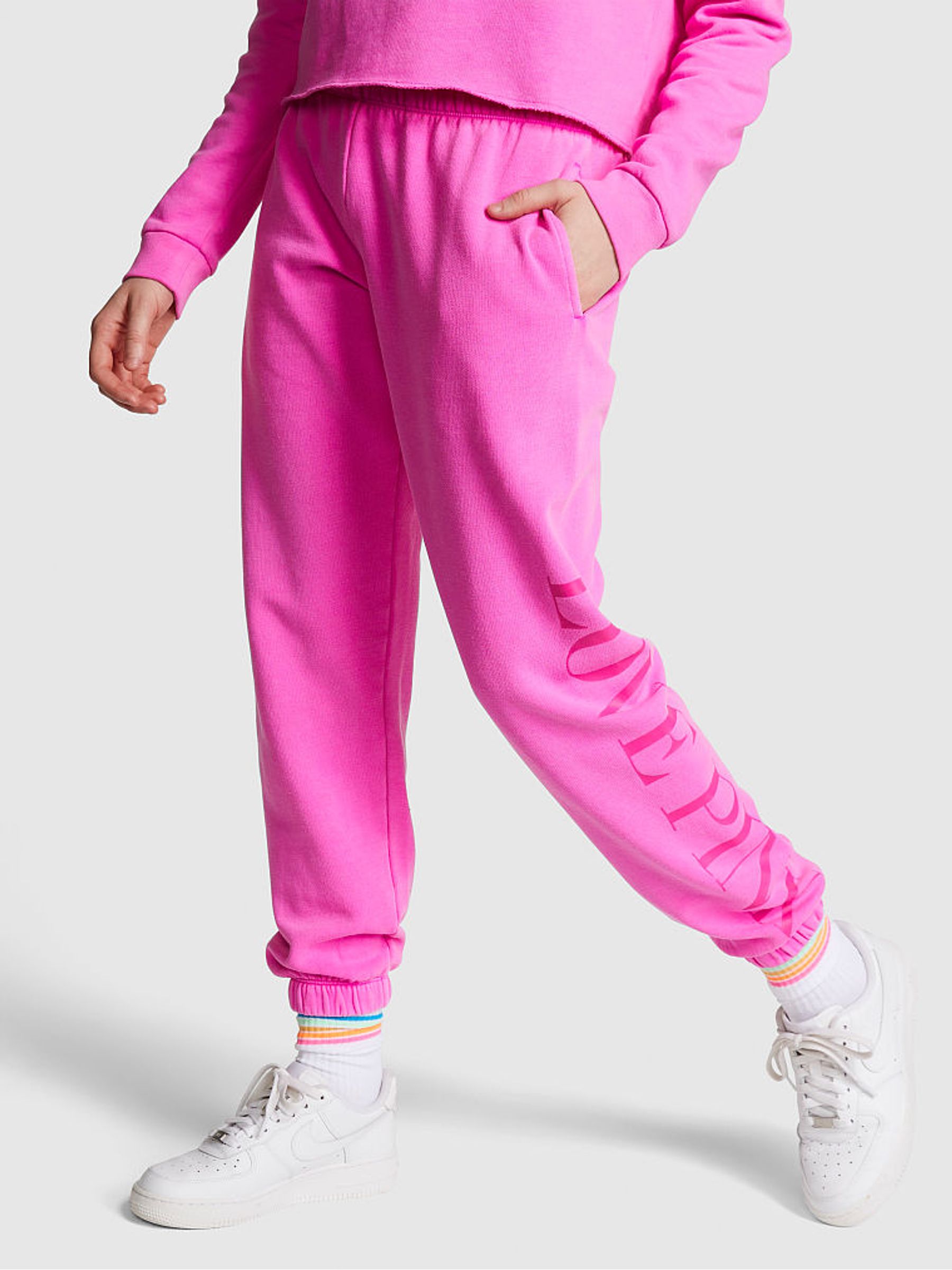 Pink Berry Everyday Fleece Classic Joggers - Image 1 of 4