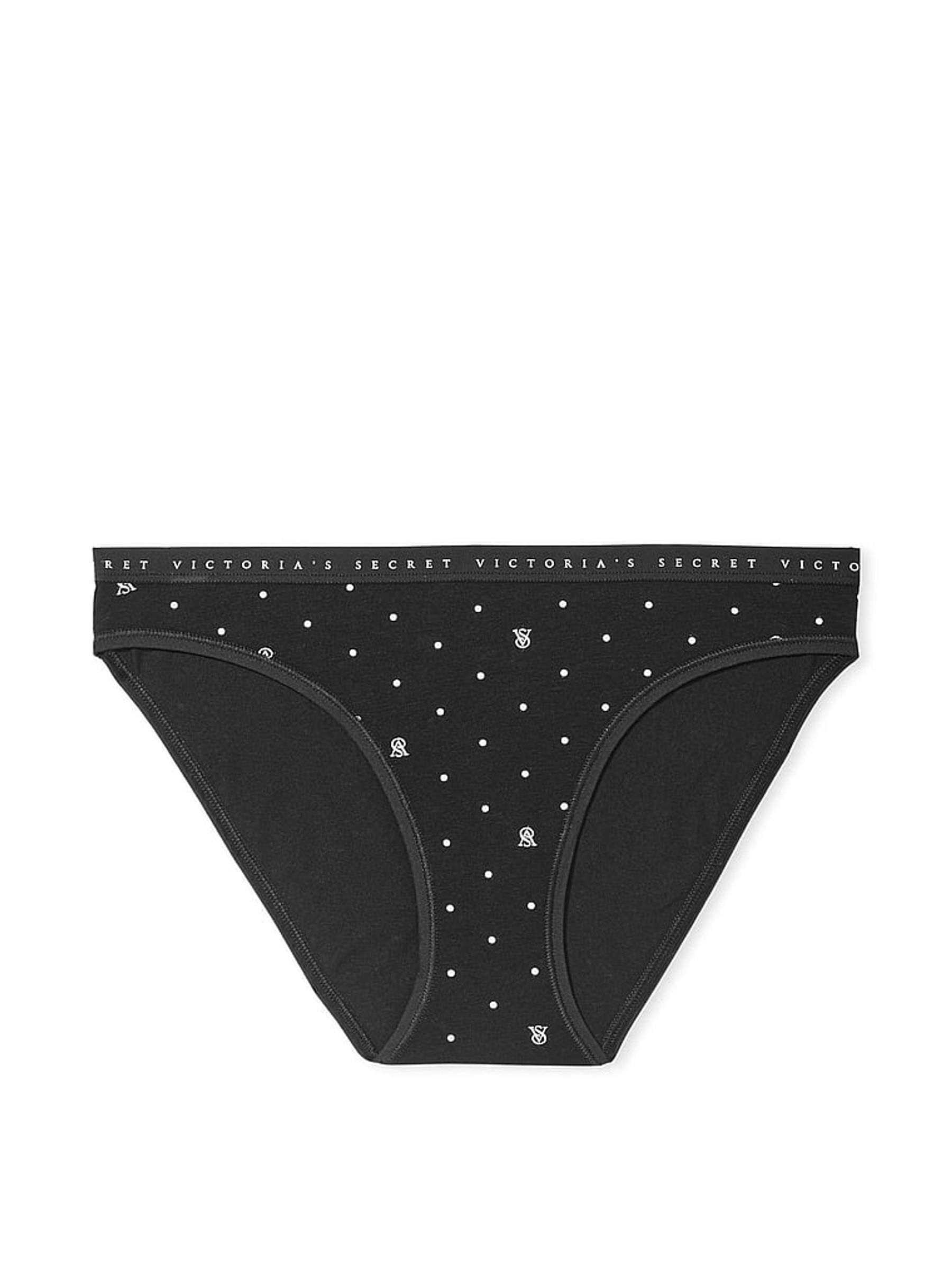 Black Dot Logo Bikini Knickers - Image 3 of 3