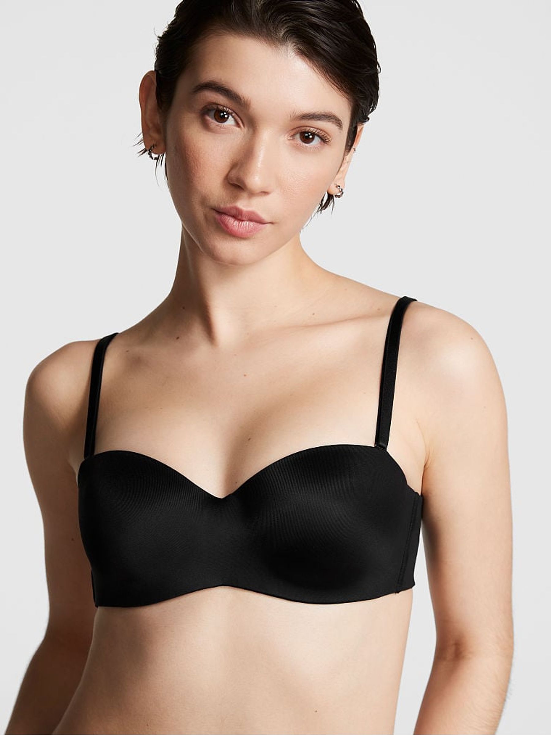Black Wear Everywhere Strapless Lightly Lined Bra - Image 3 of 4