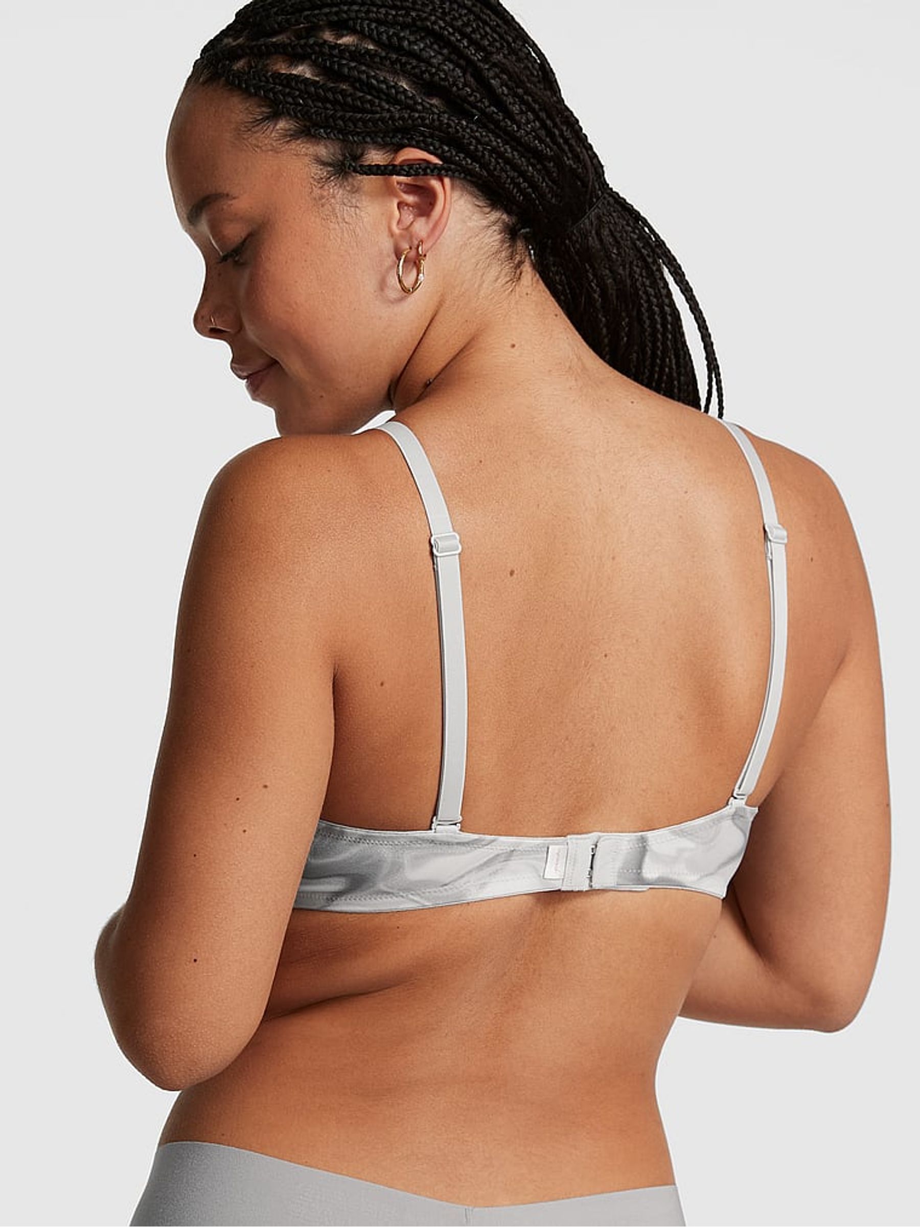 Grey Blur Lightly Lined Bra - Image 2 of 3