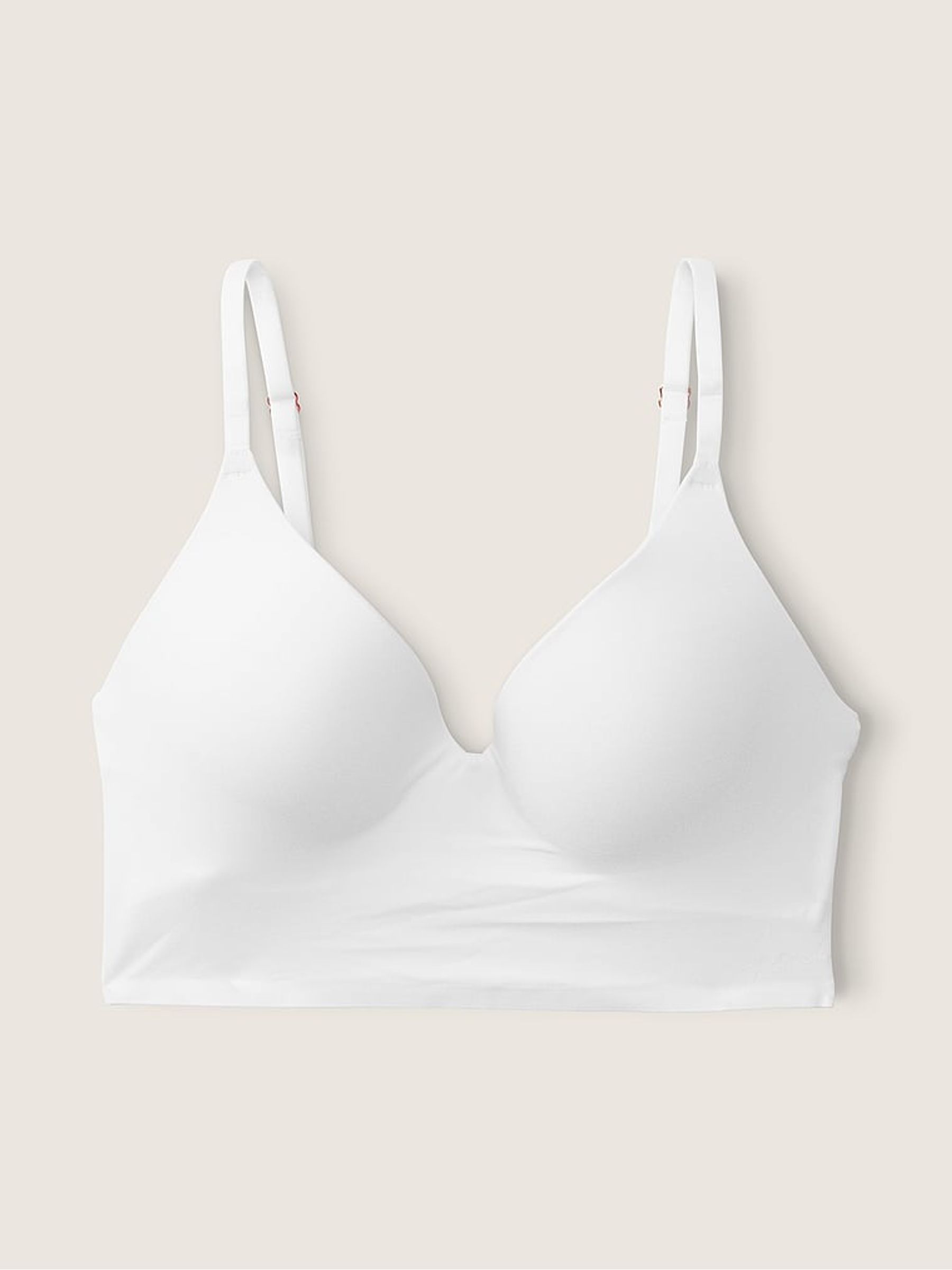 Optic White Non Wired Push Up Lounge Bralette - Image 4 of 4