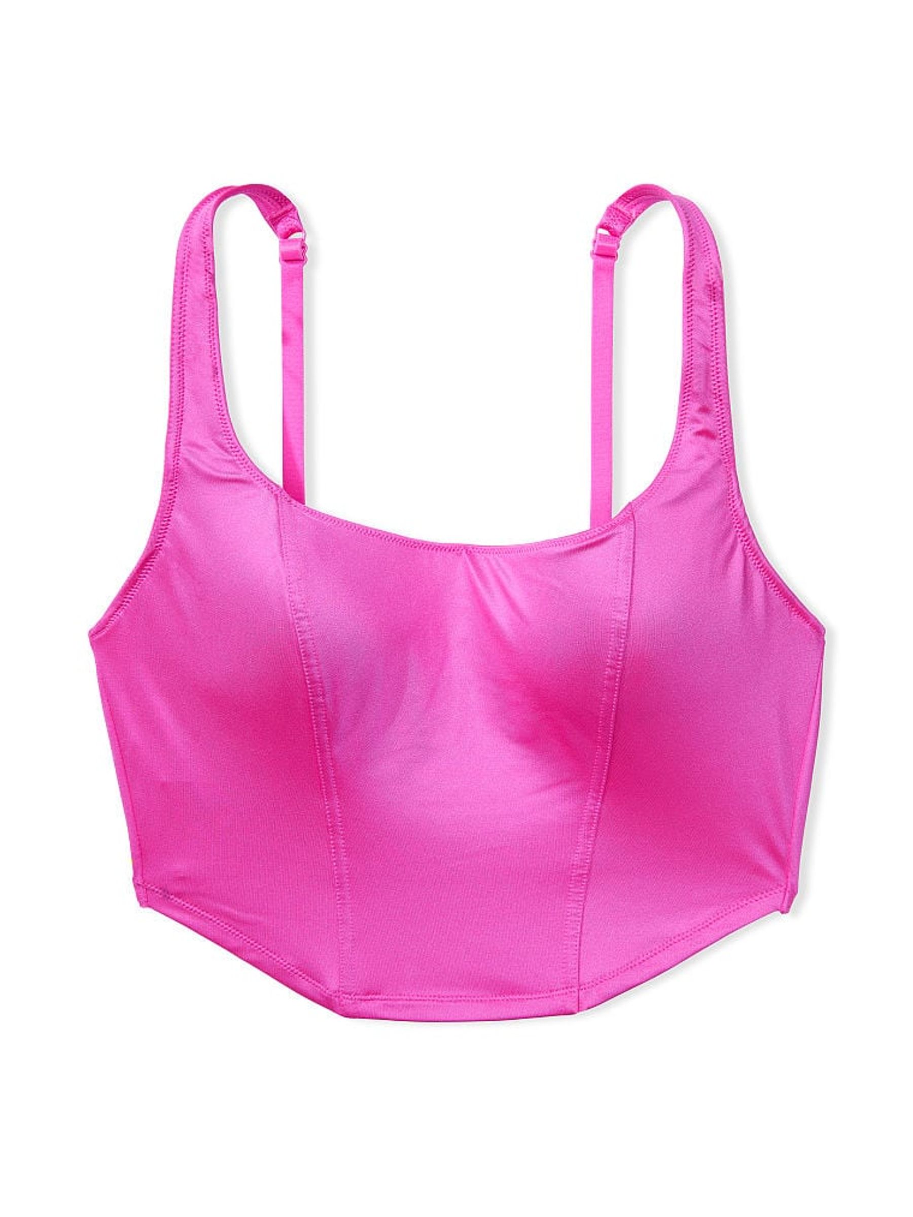 Pink Berry Satin Corset - Image 3 of 3