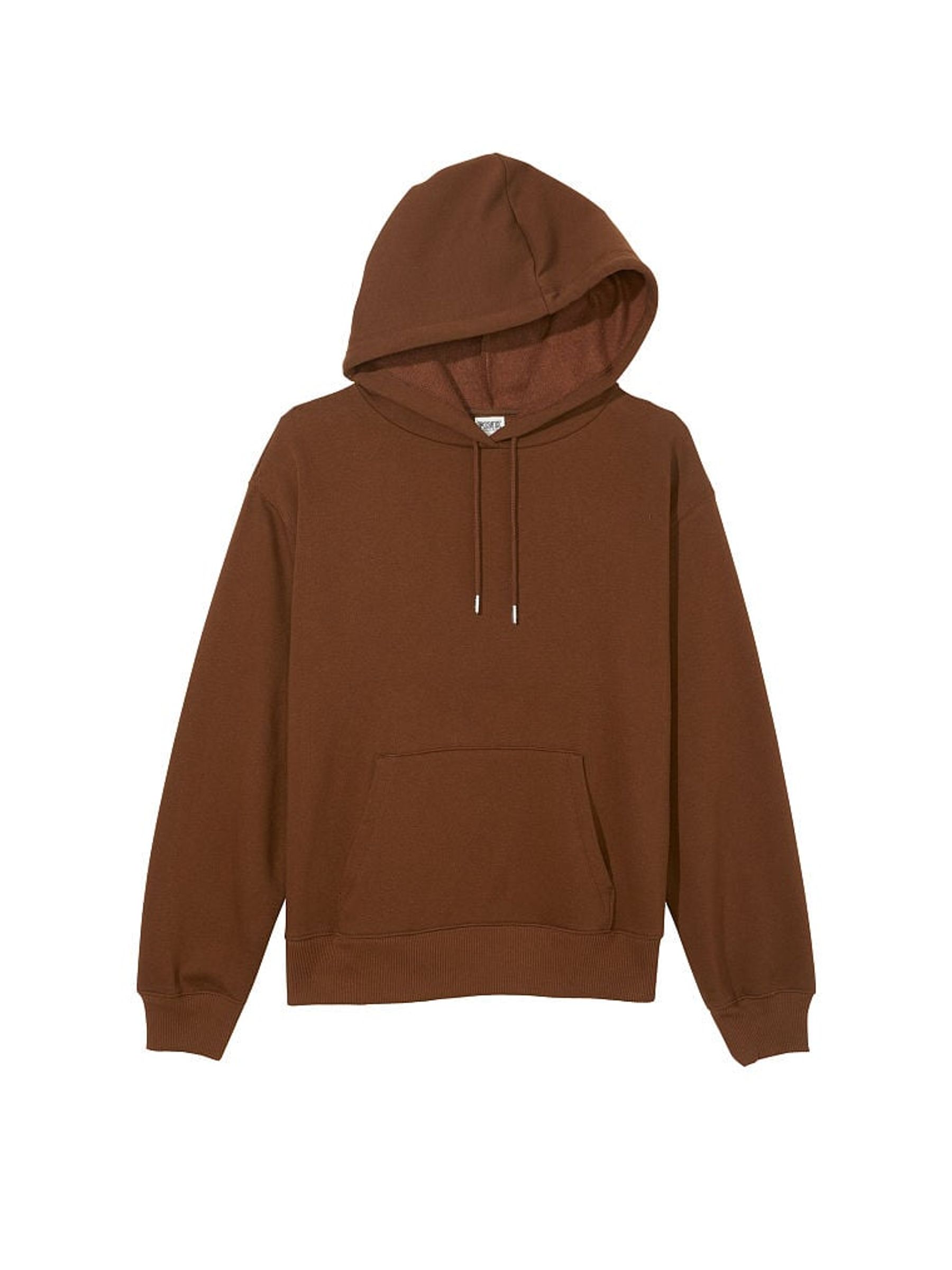 Chocolate Kiss Brown Candy Cane Oversized Premium Fleece Oversized Hoodie - Image 3 of 3