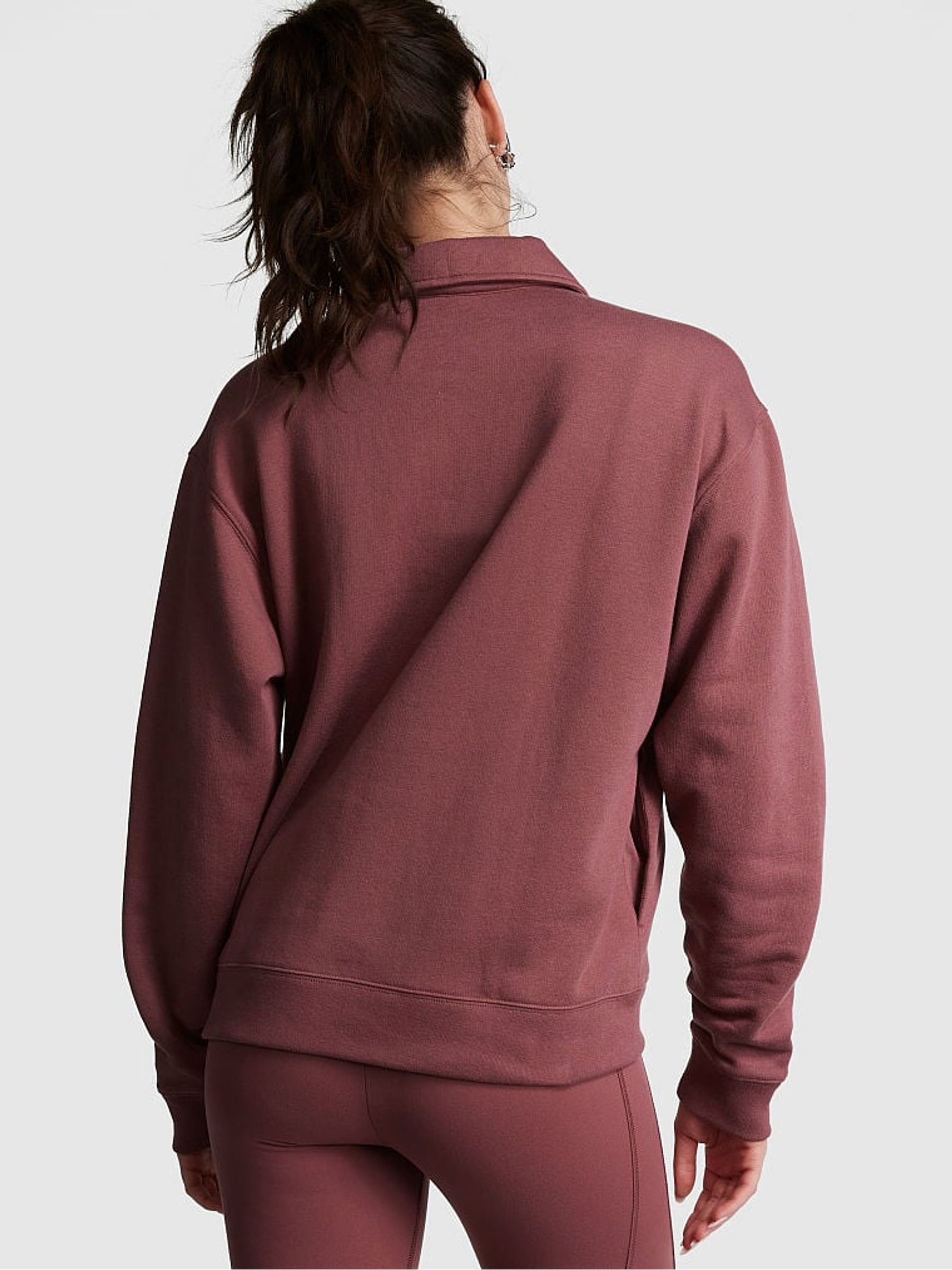 Morning Rose Pink Polo Sweatshirt - Image 2 of 3