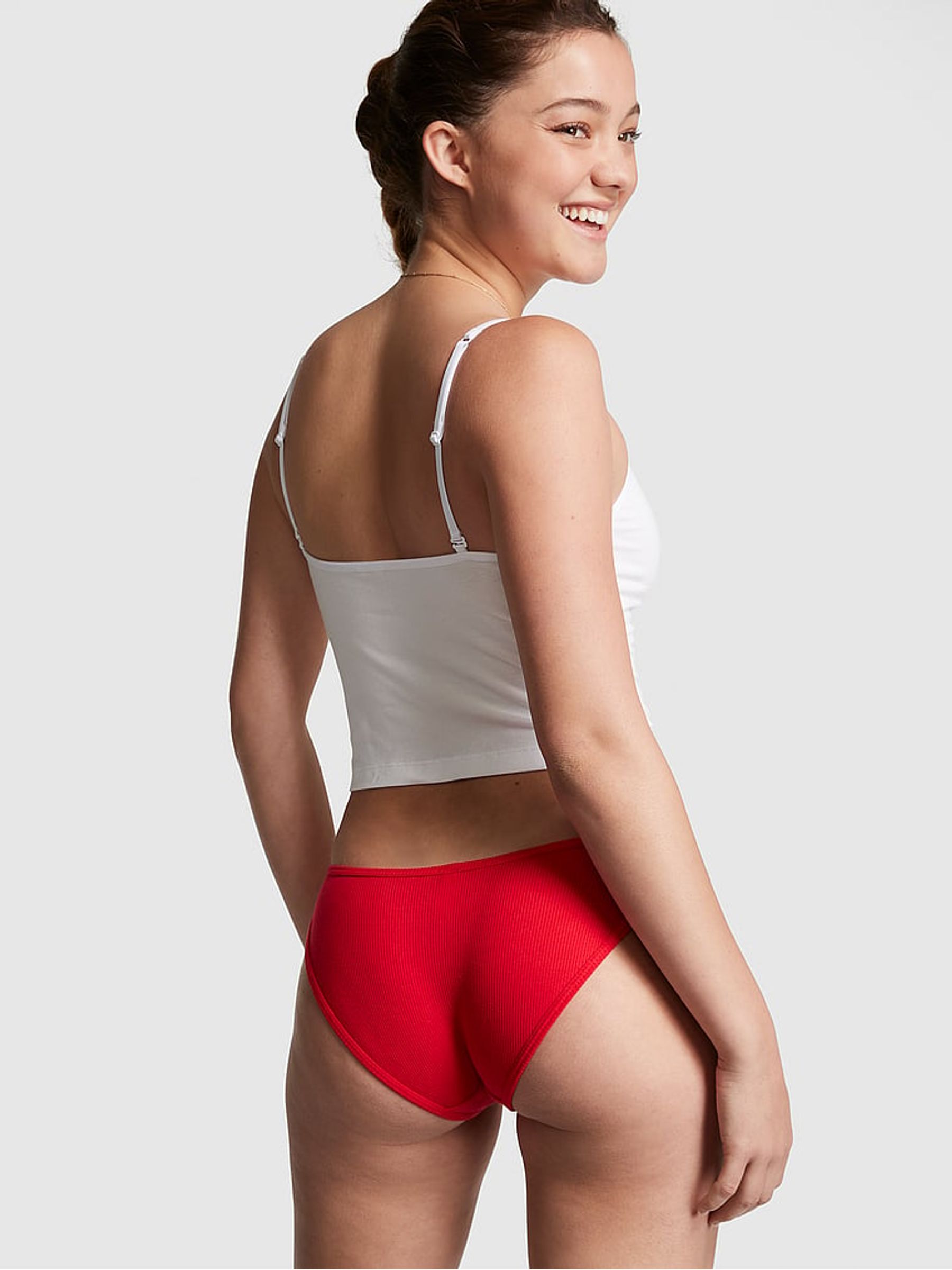 Red Pepper Cotton Bikini Knickers - Image 2 of 3