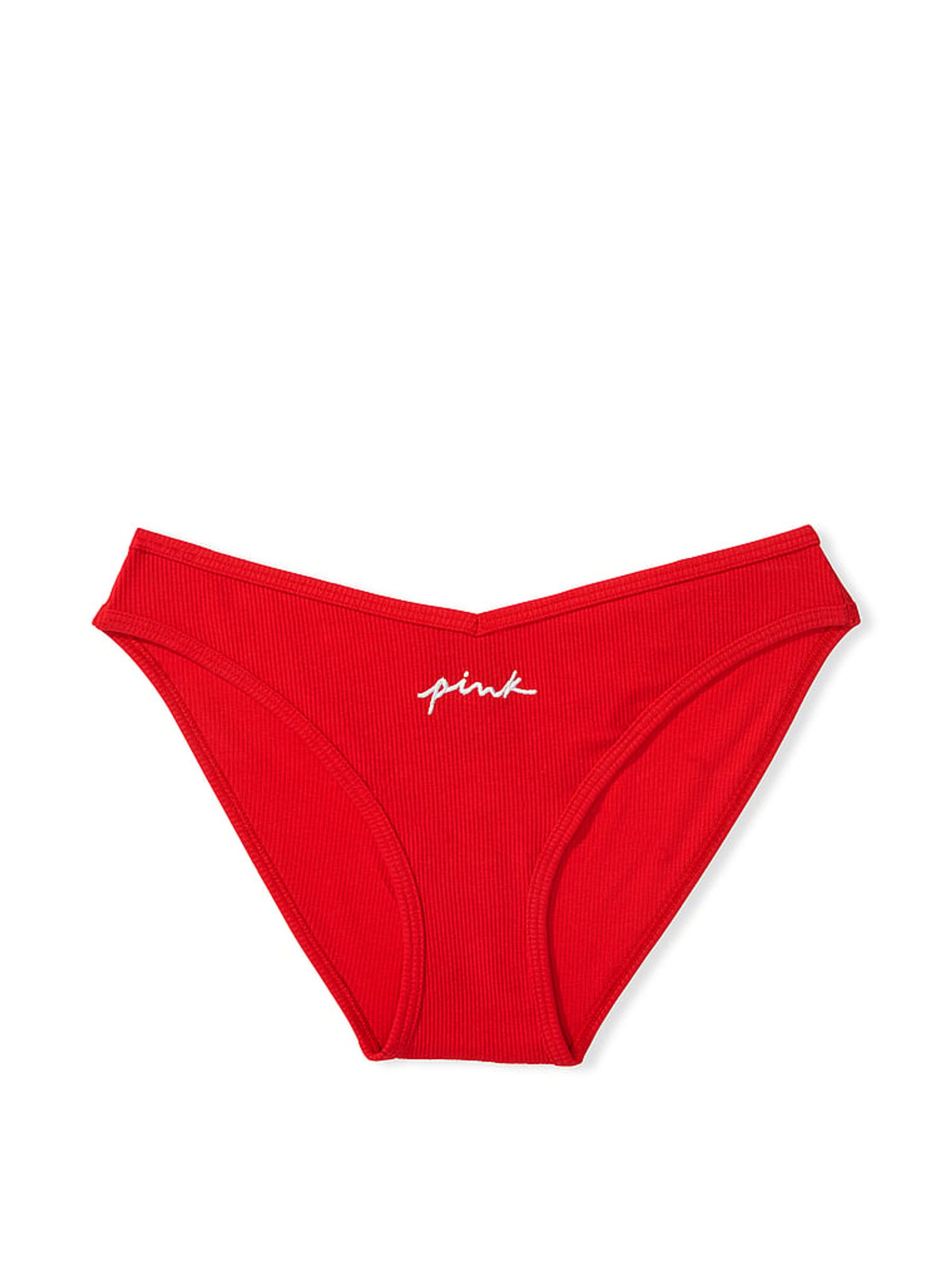 Red Pepper Cotton Bikini Knickers - Image 3 of 3