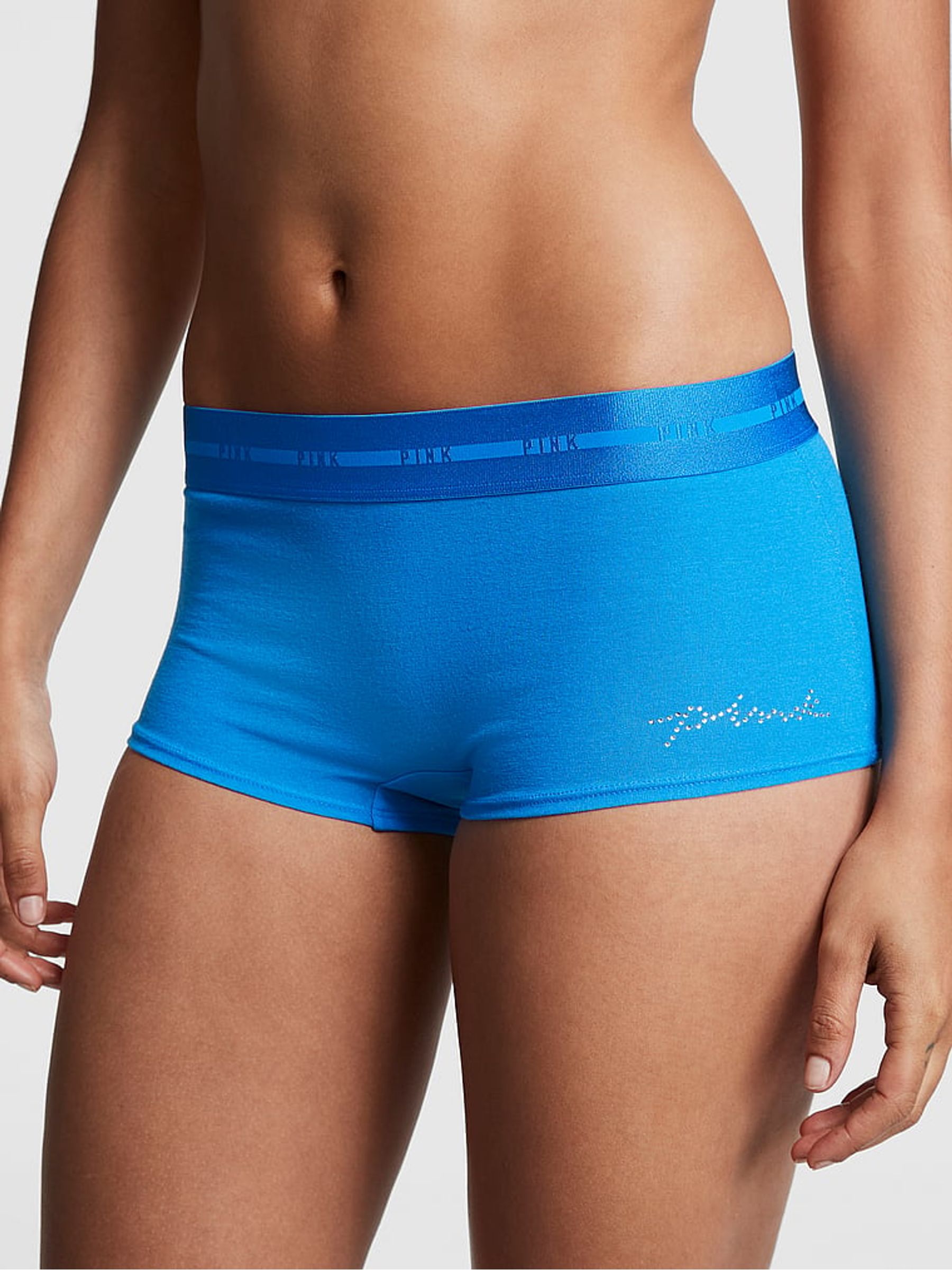 Beach Blue Shine Logo Short Knickers - Image 1 of 3