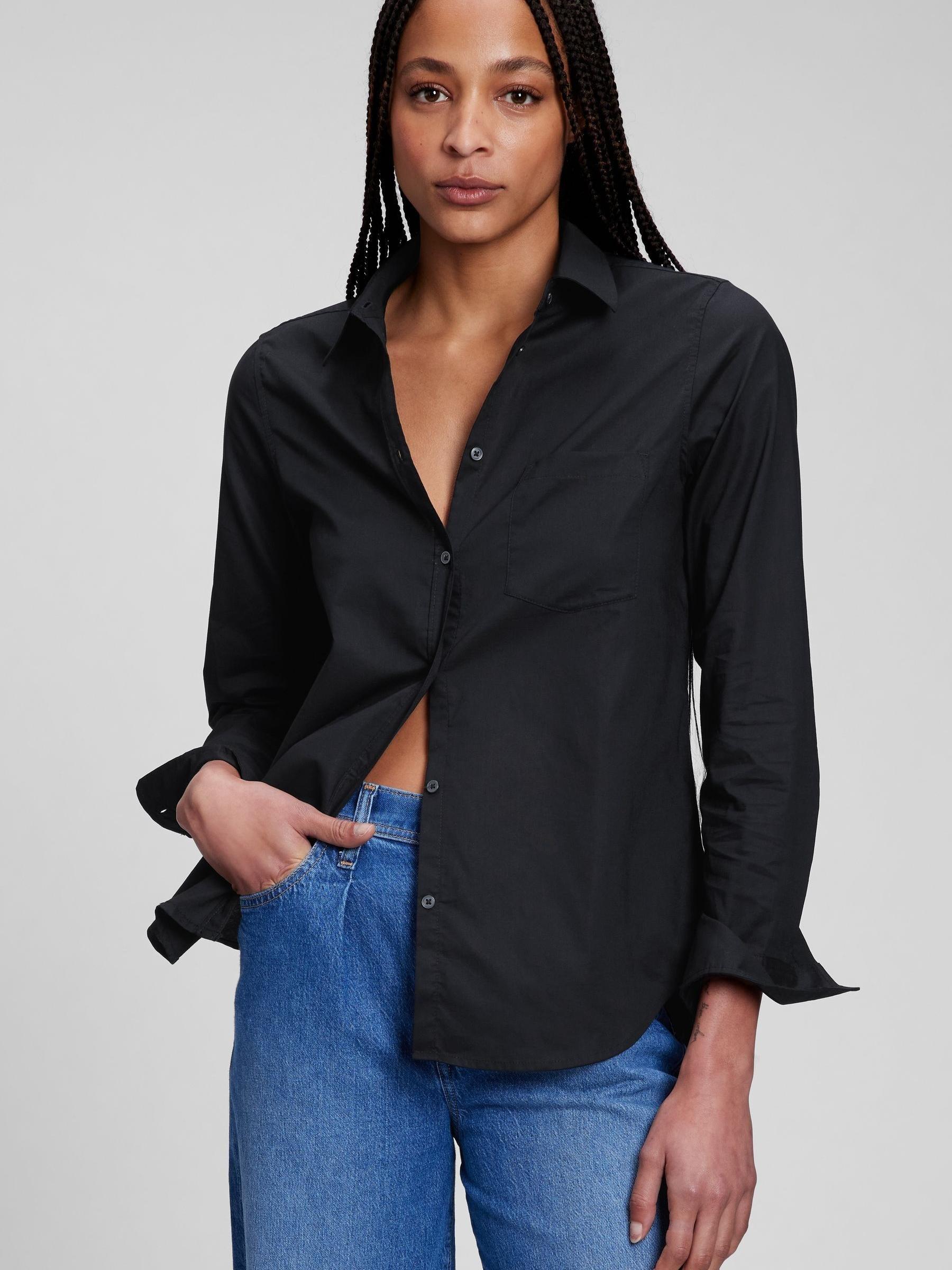 Black Stripe Long Sleeve Shirt - Image 1 of 1