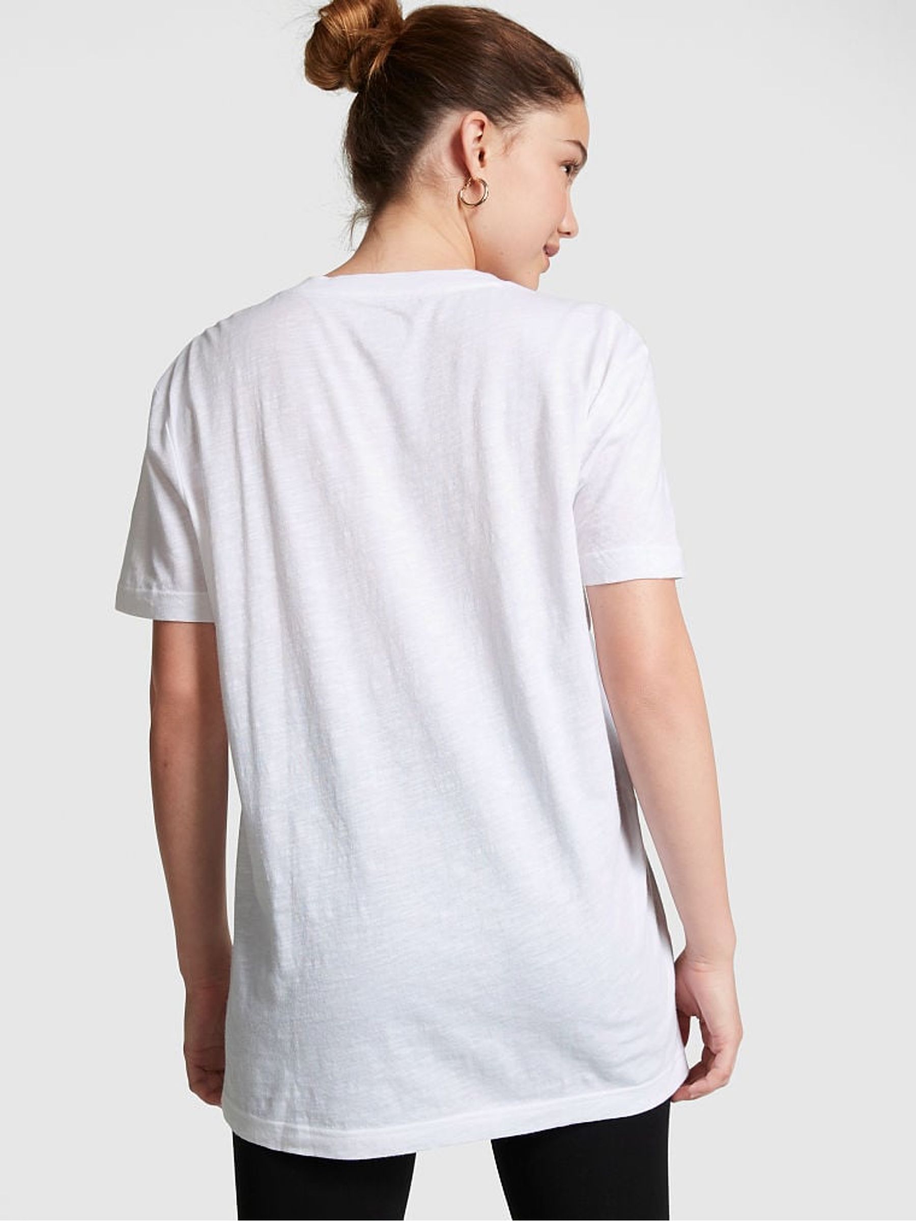 Optic White Good Energy Short Sleeve Slub T-Shirt - Image 2 of 4