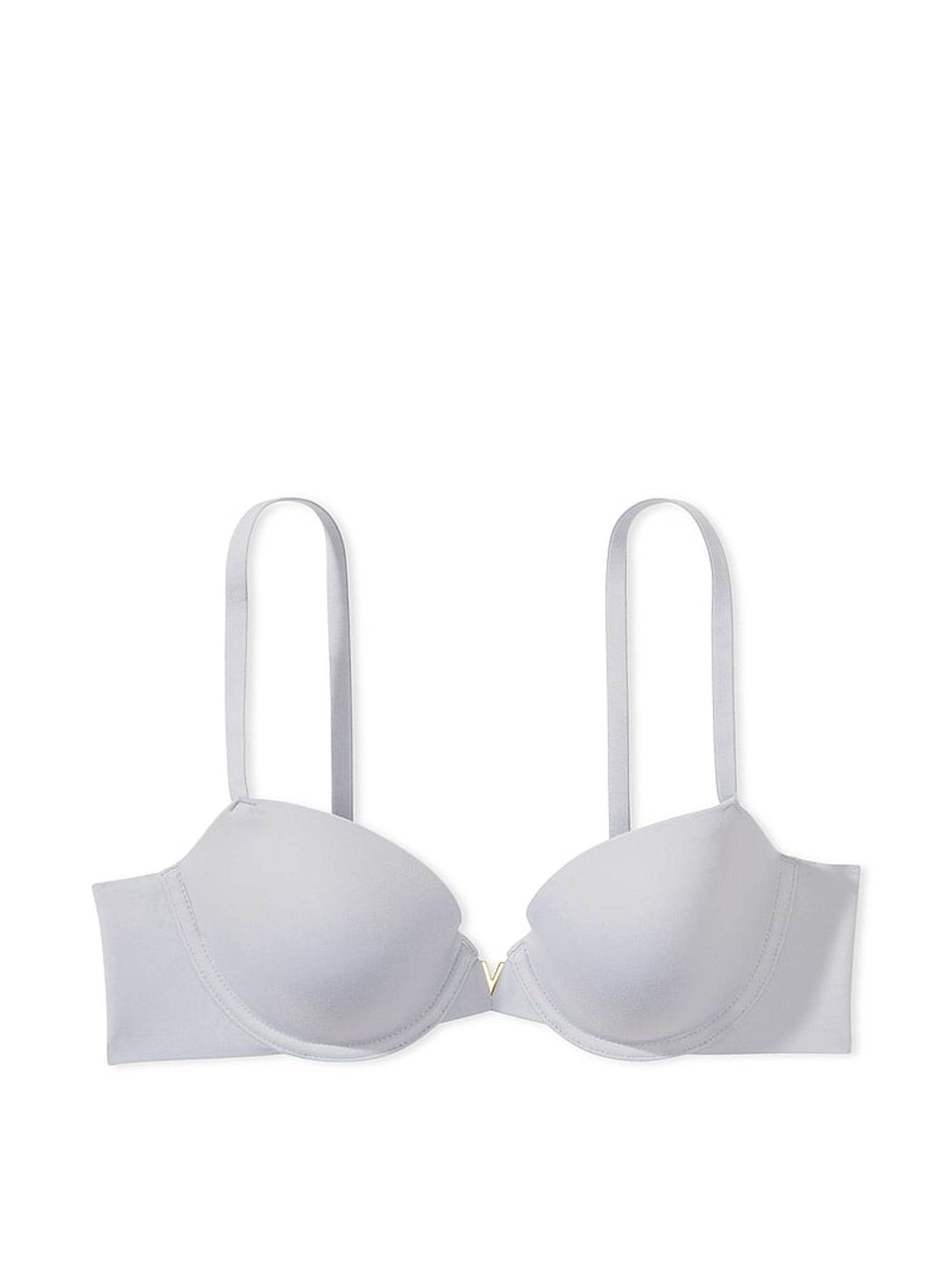 Flint Grey Smooth Lightly Lined Demi Bra - Image 4 of 4