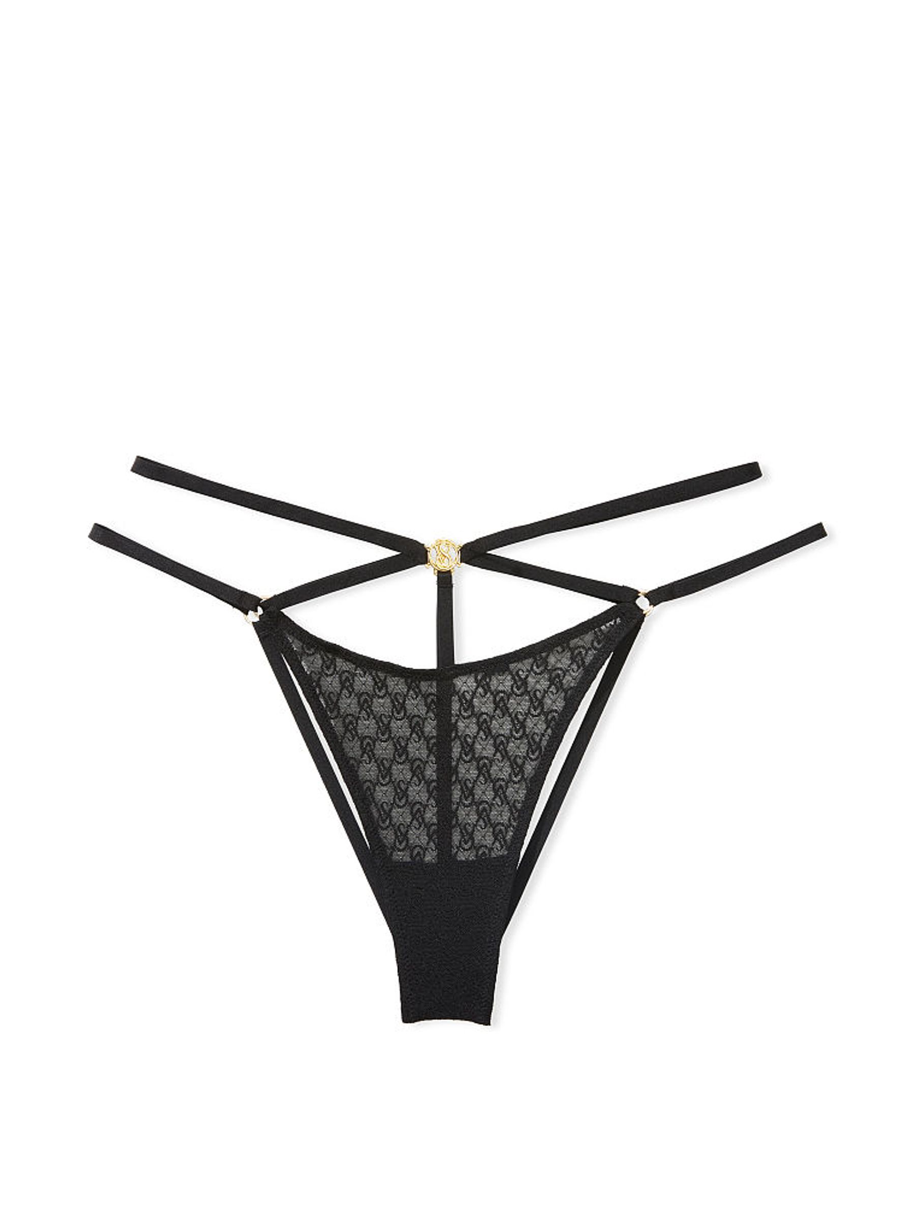 Black Lace Brazilian Icon Knickers - Image 3 of 4