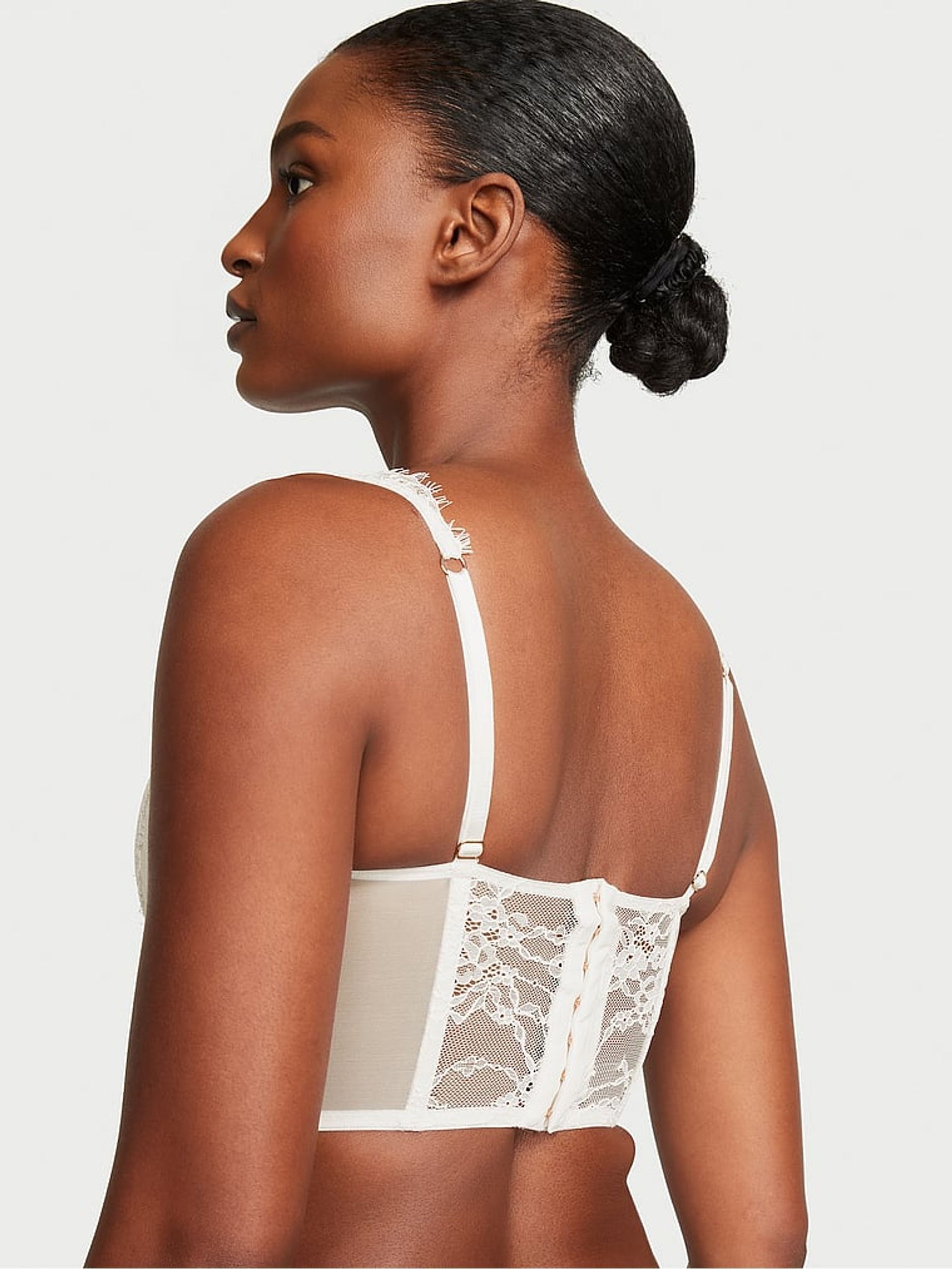 Coconut White Lace Corset Corset Top - Image 2 of 4
