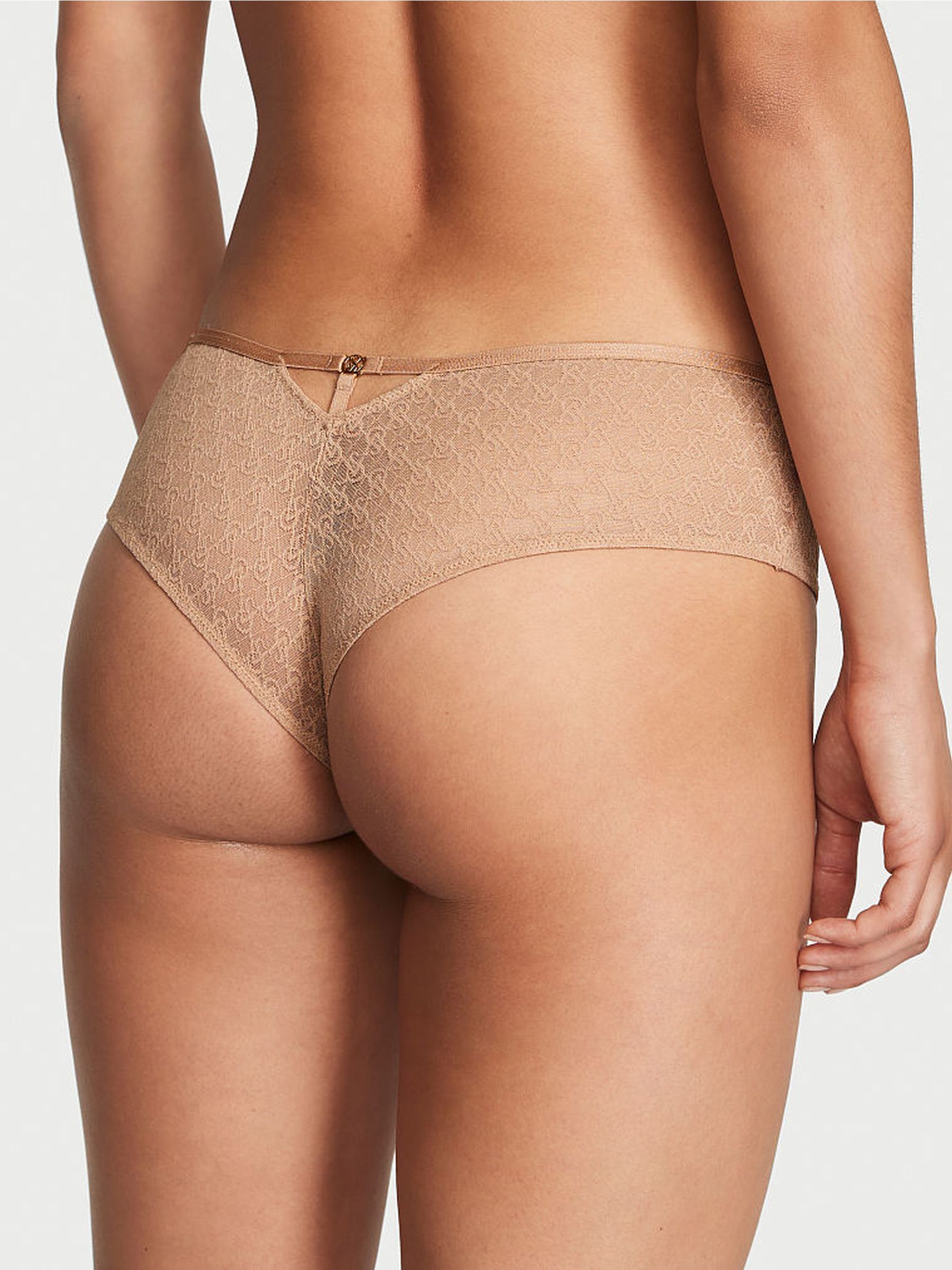 Praline Nude Lace Cheeky Icon Knickers - Image 1 of 4