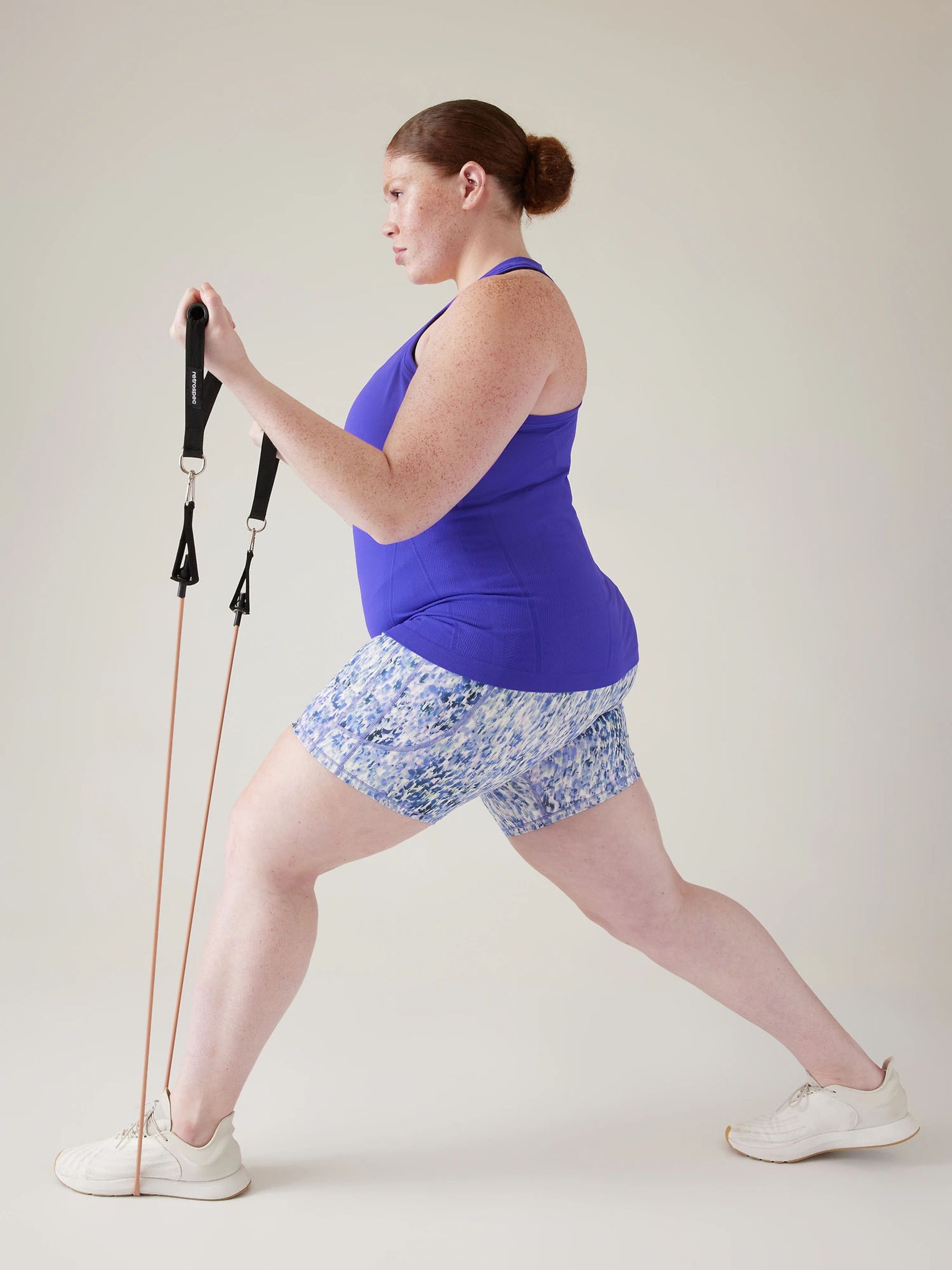 Athleta Blue Momentum Seamless Tank Top - Image 6 of 6