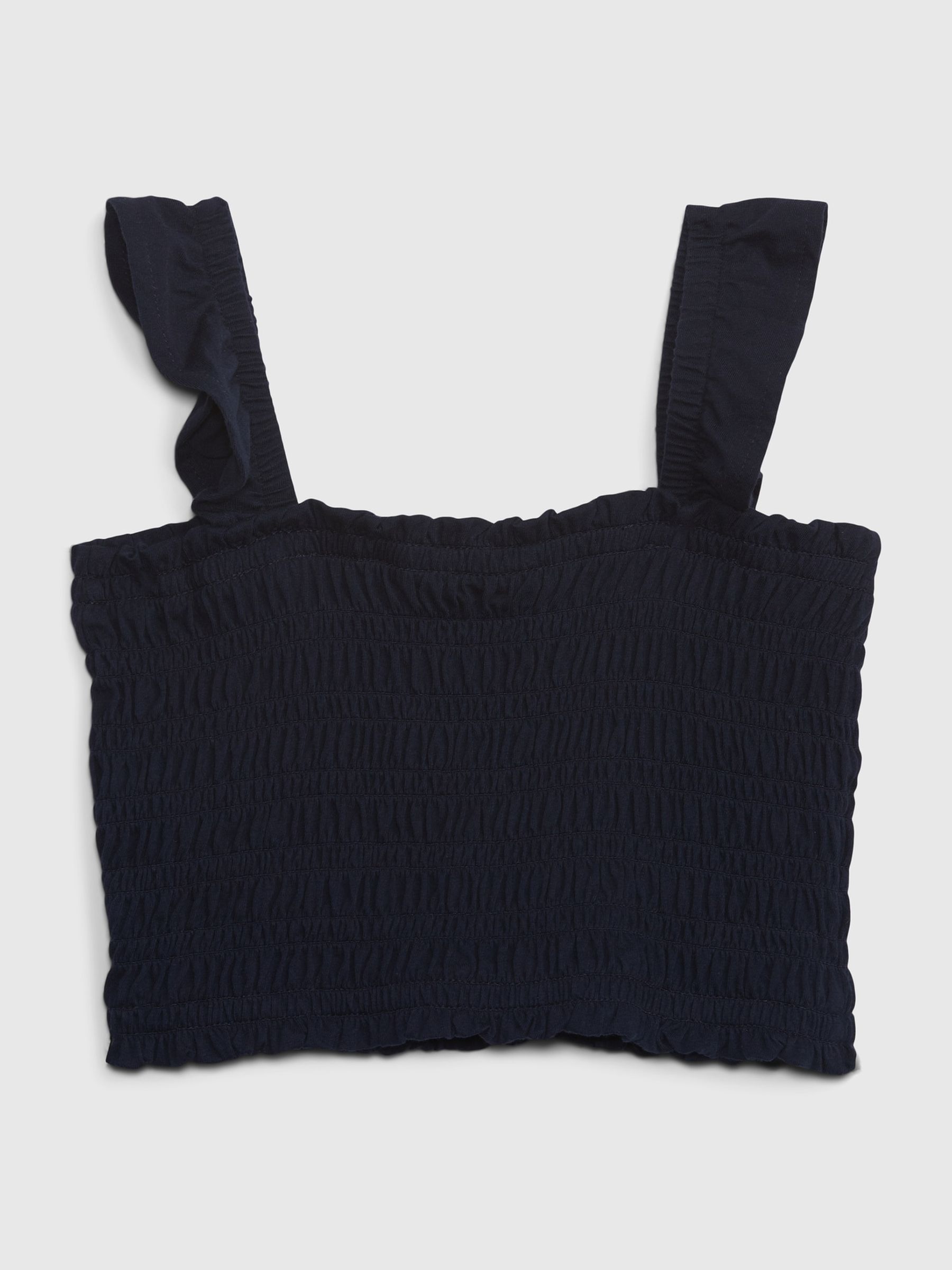 Blue Smocked Tank Top - Image 3 of 3