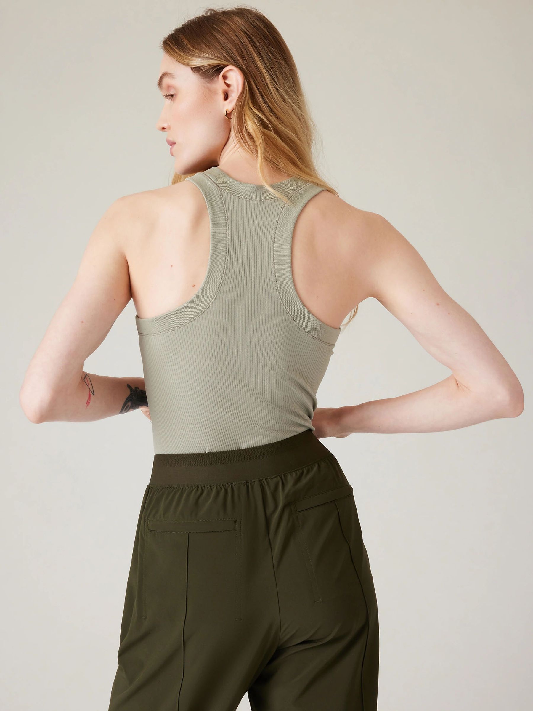 Athleta Green Renew Seamless Racerback Tank - Image 2 of 3