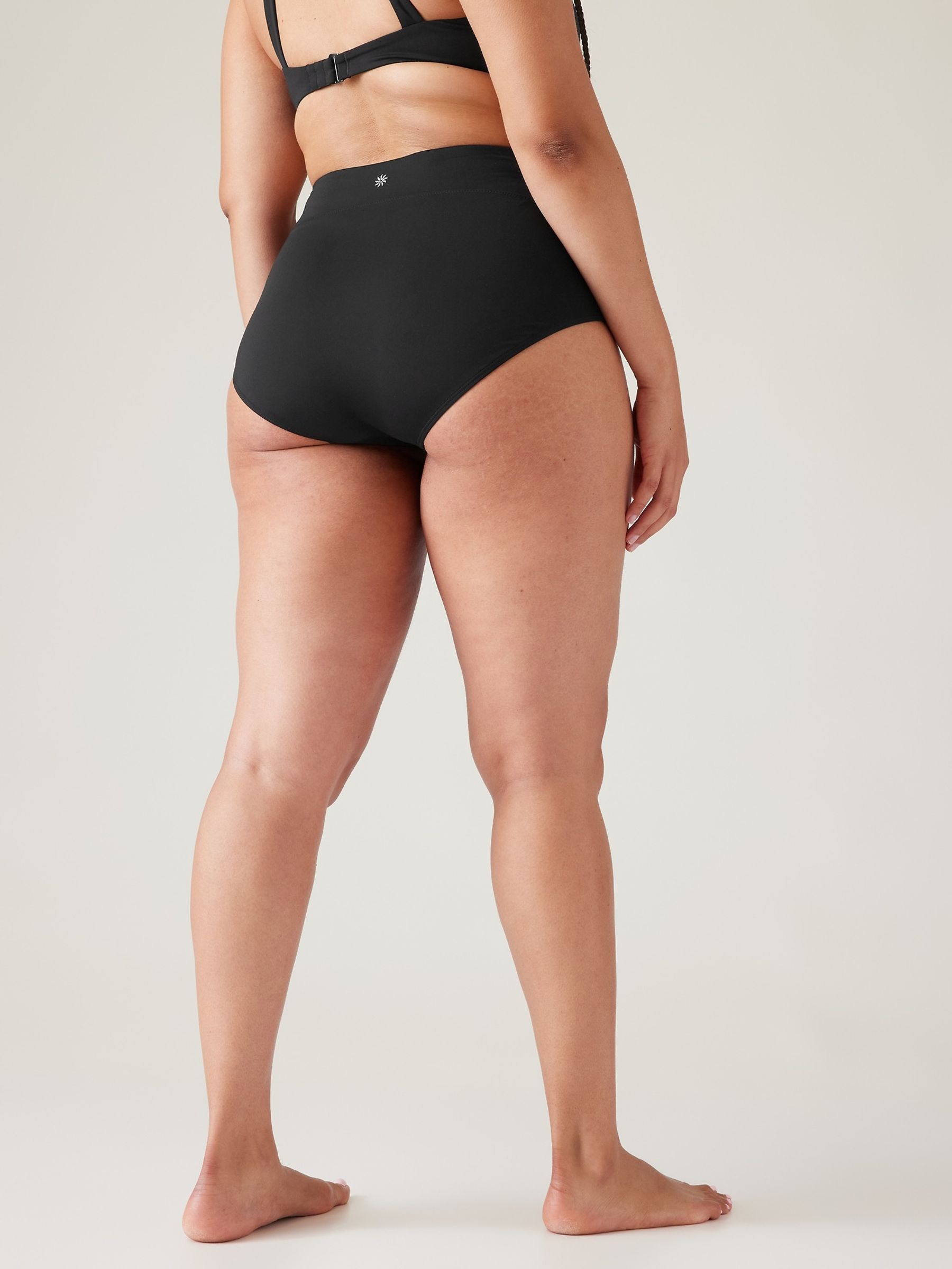 Athleta Black Essential Ultra High Waist Swim Bottom - Image 2 of 5
