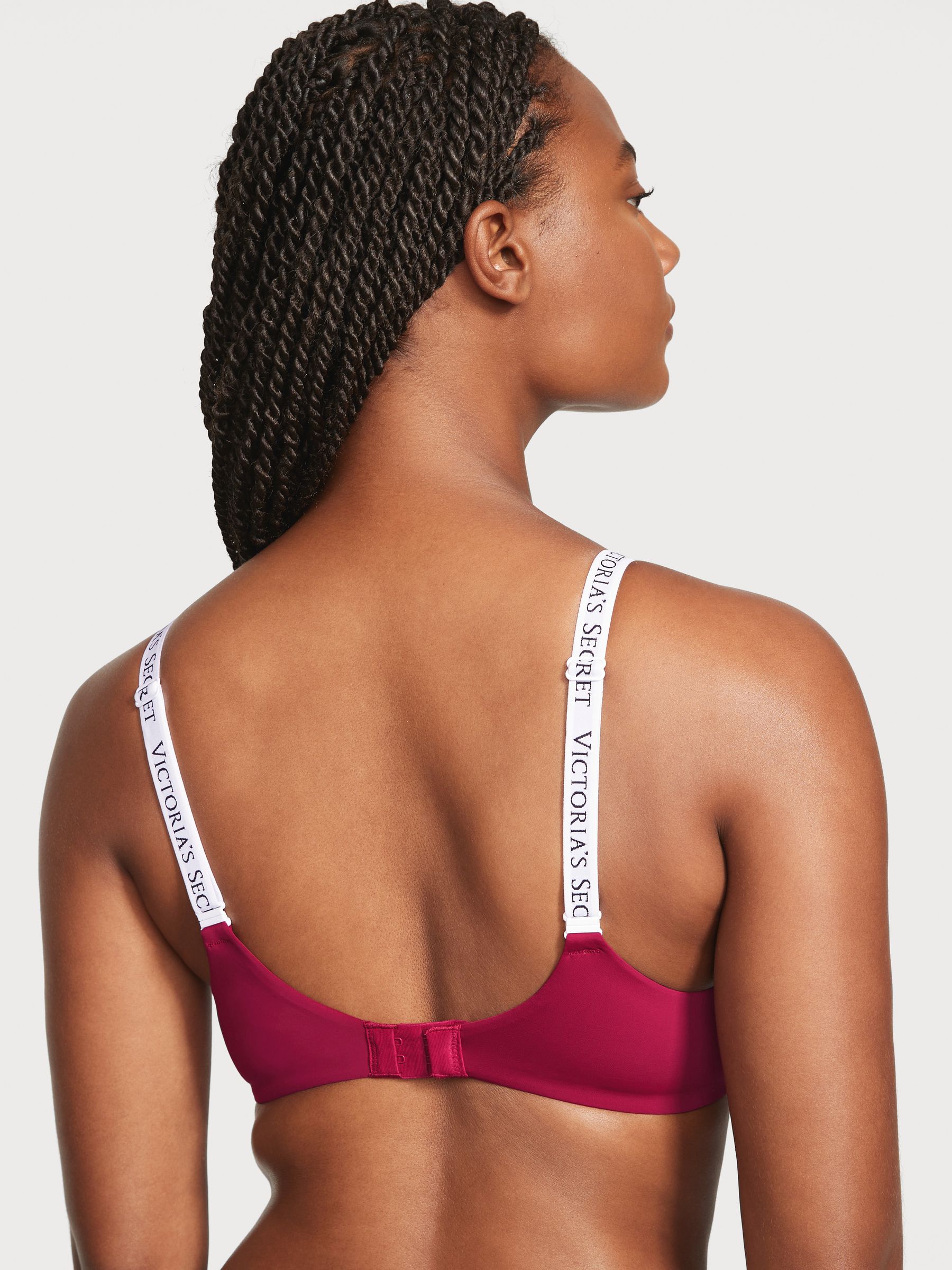 Claret Red Full Cup Push Up Bra - Image 2 of 3