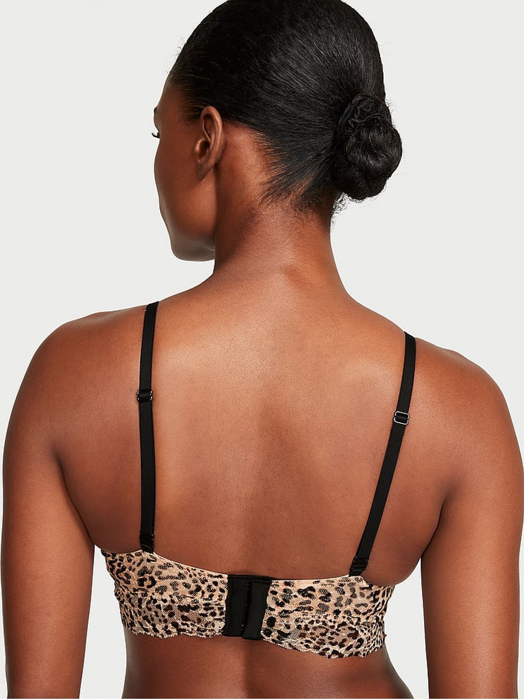 Nude Leopard Posey Lace Bralette Bra - Image 2 of 3