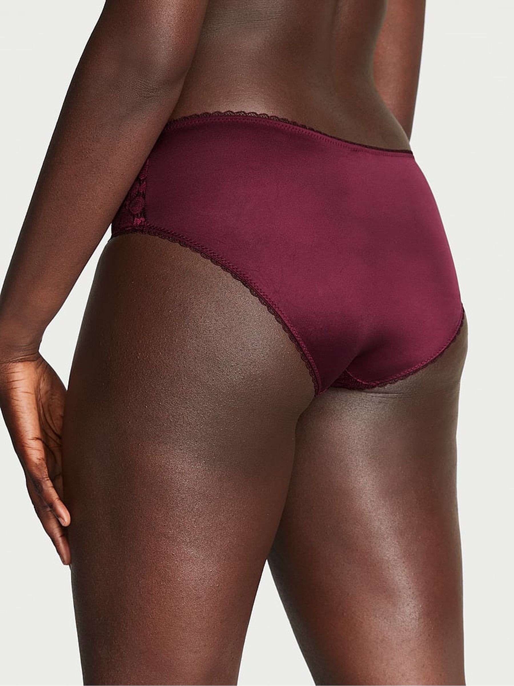 Kir Red Lace Hipster Knickers - Image 2 of 3
