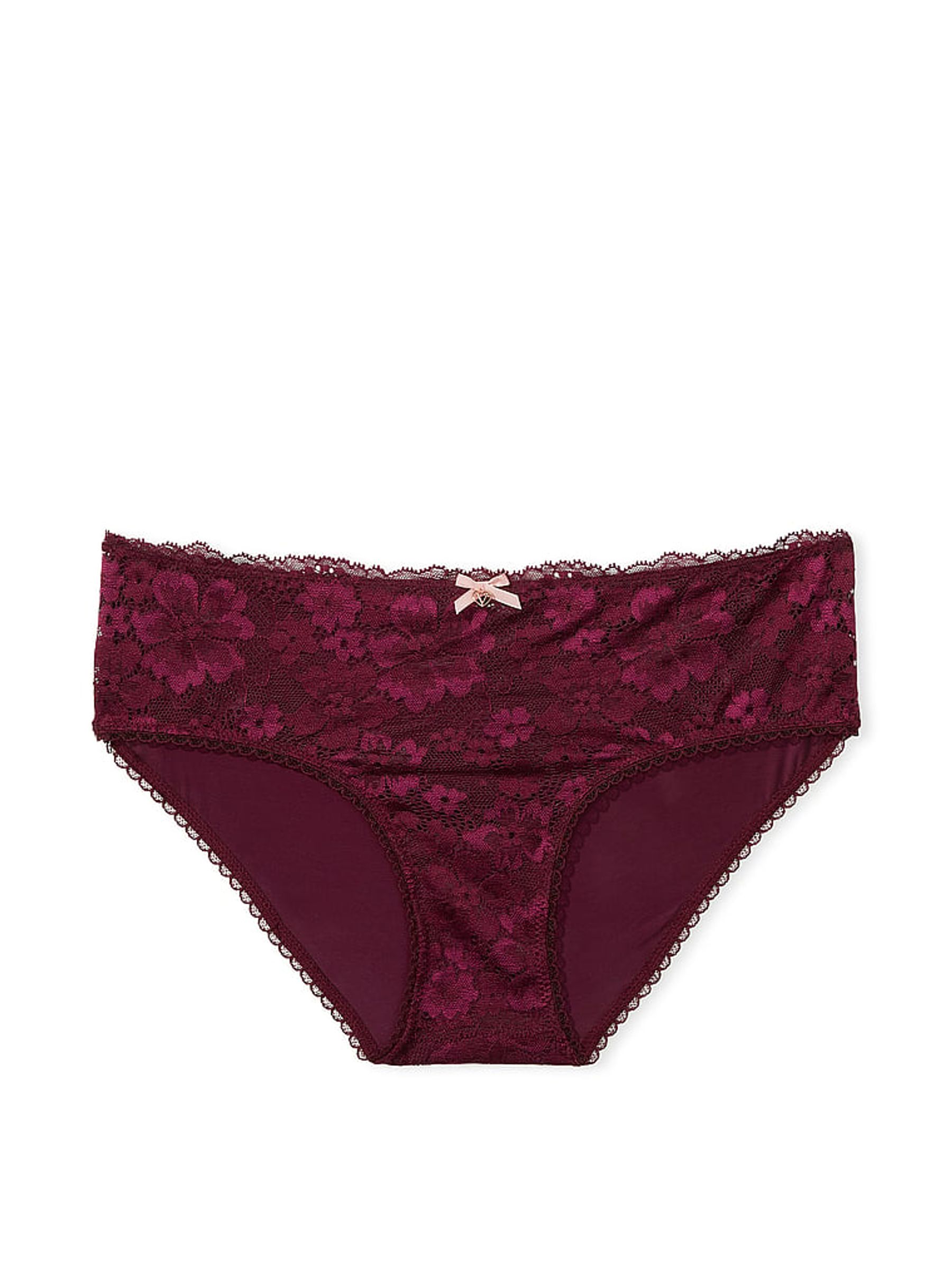 Kir Red Lace Hipster Knickers - Image 3 of 3