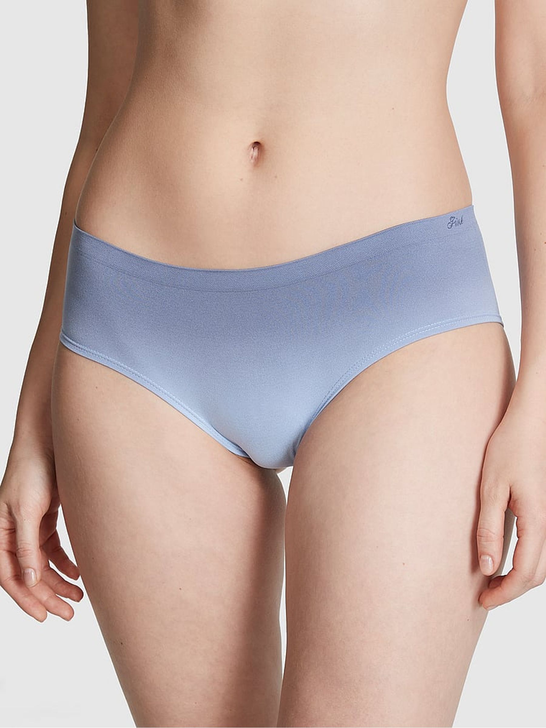 Light Blue Dip Dye Seamless Hipster Knickers - Image 1 of 3