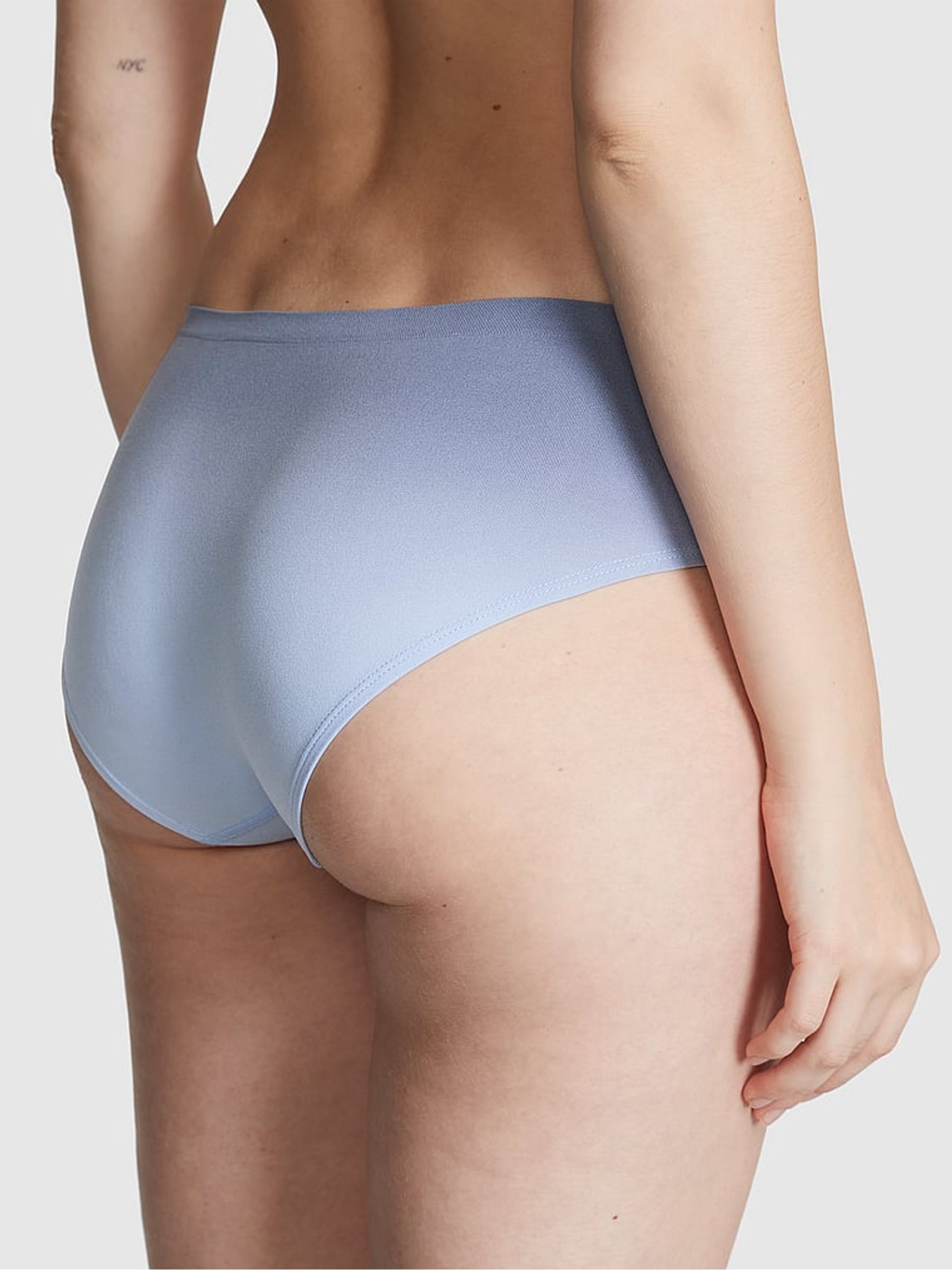 Light Blue Dip Dye Seamless Hipster Knickers - Image 2 of 3