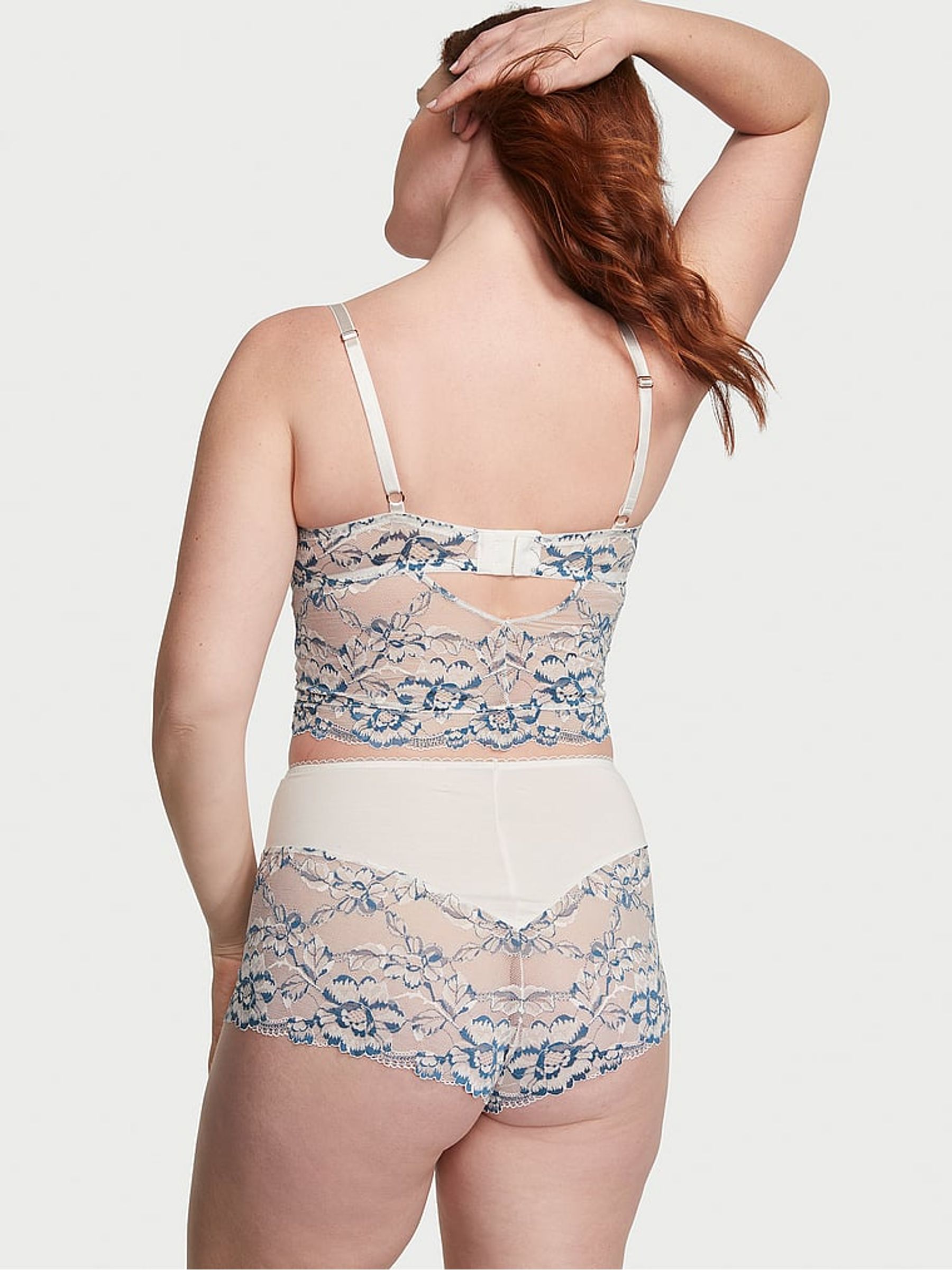 Coconut White Cupped Modal Cami and Knicker Set - Image 2 of 3