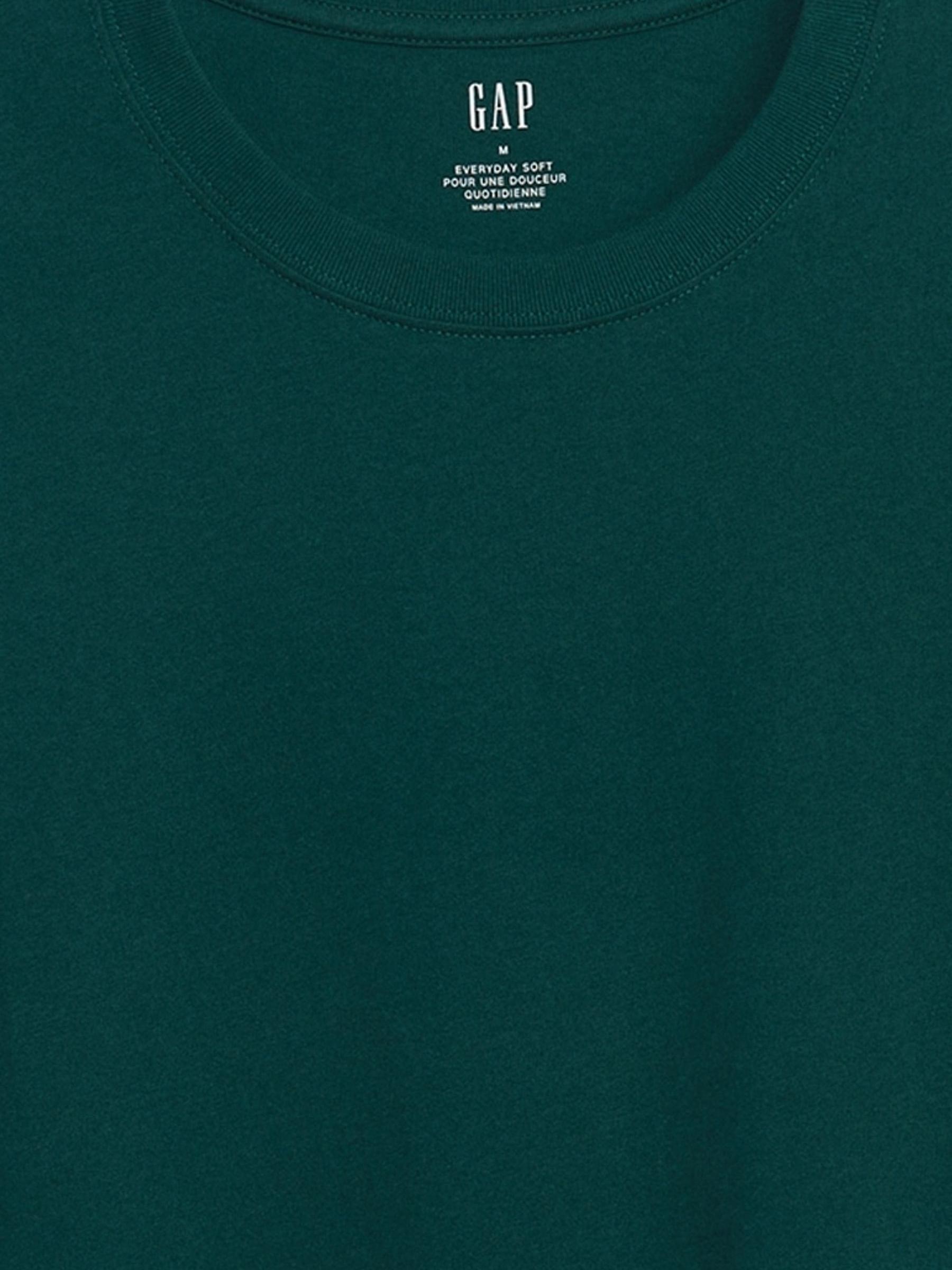 Green Everyday Soft Short Sleeve Crew Neck T-Shirt - Image 4 of 4
