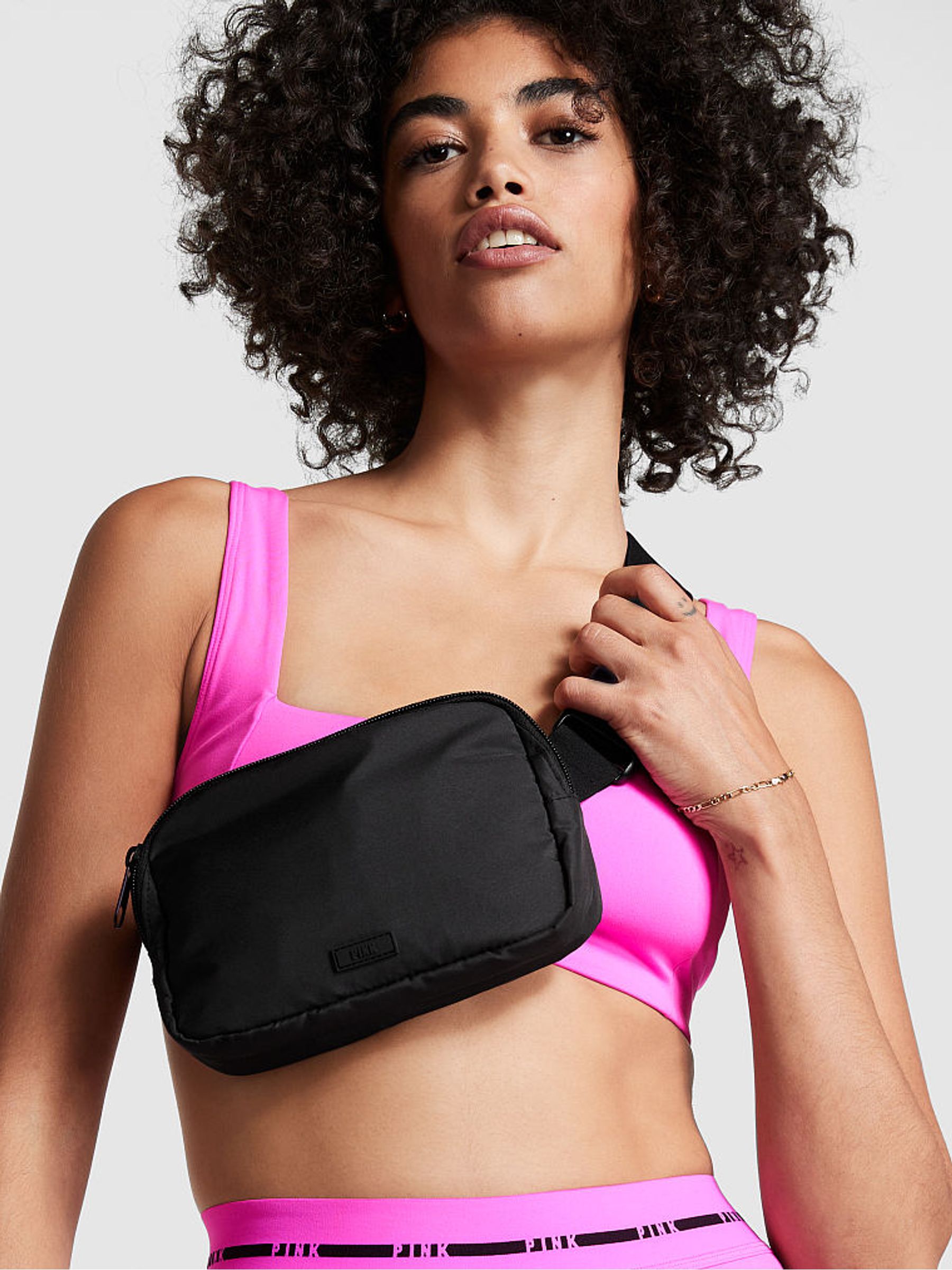 Pure Black Belt Bag - Image 4 of 5