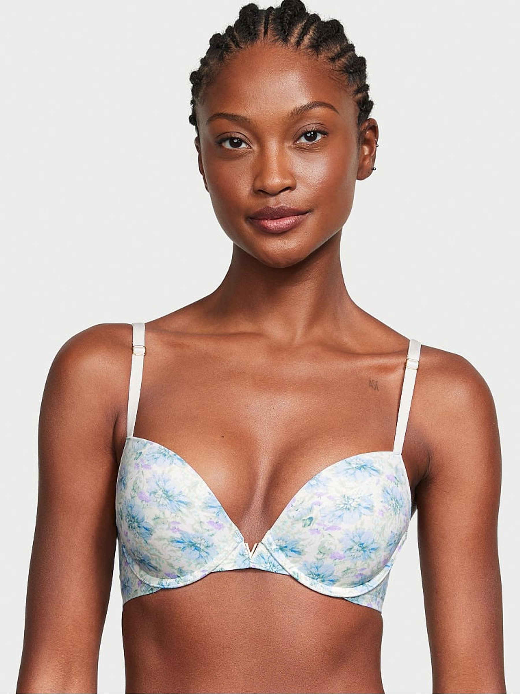 White Full Bloom Smooth Push Up Bra - Image 1 of 1