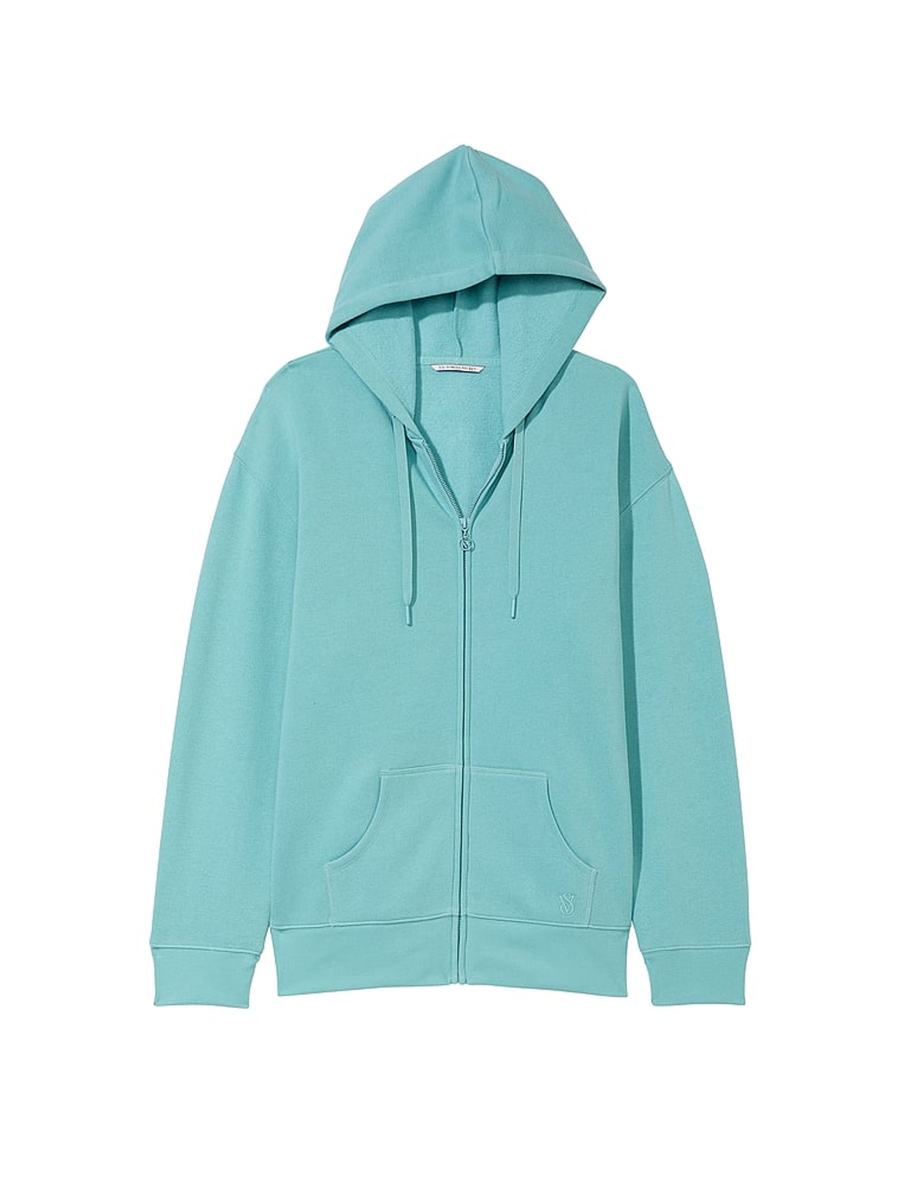 Fountain Blue Fleece Dahlia Zip Up Hoodie - Image 3 of 3