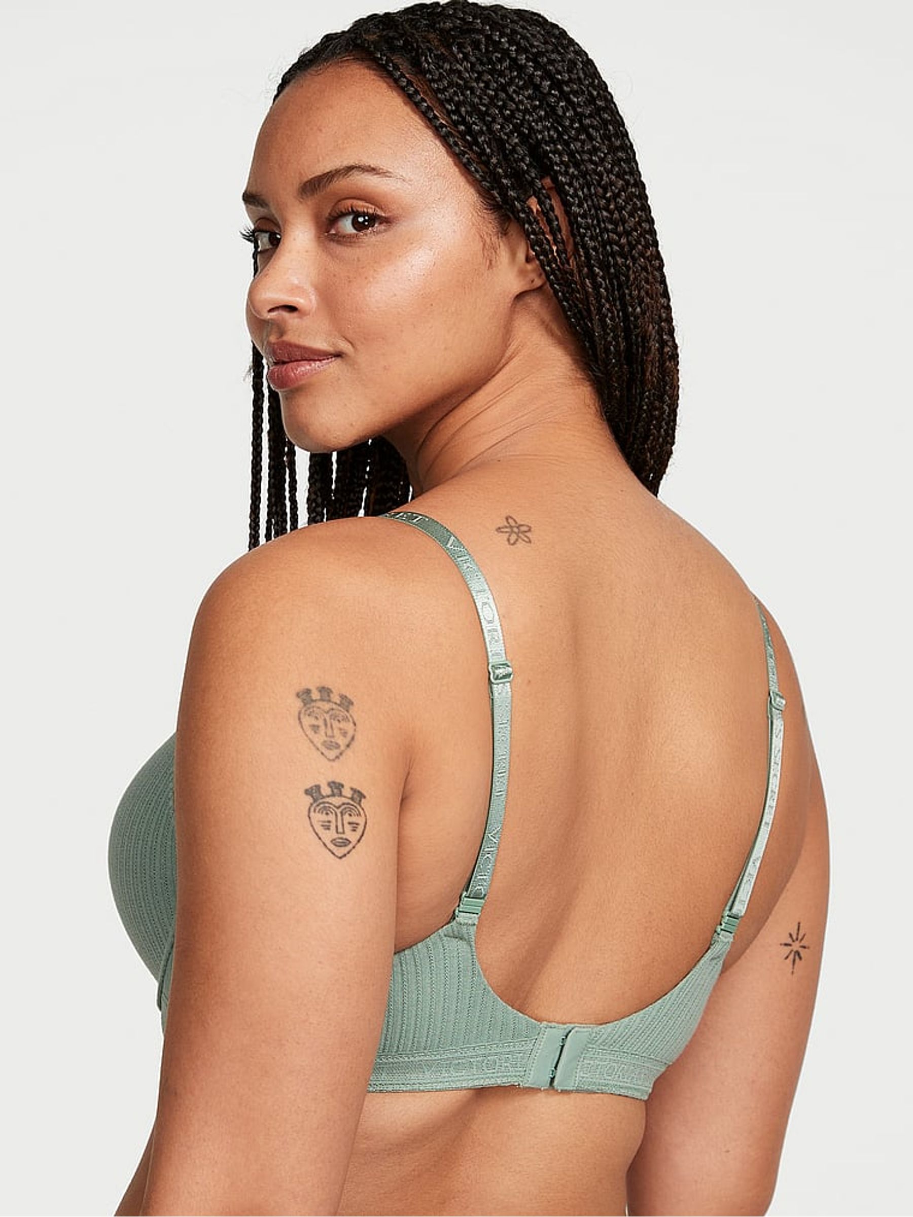 Seasalt Green Full Cup Lightly Lined Bra - Image 2 of 3