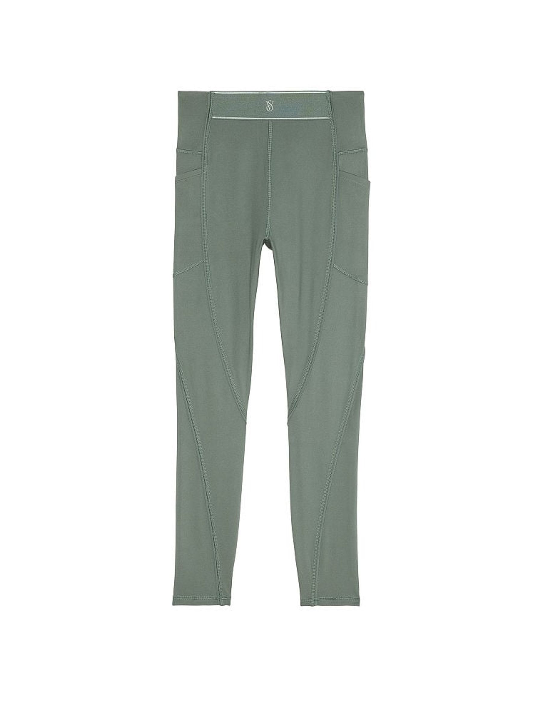 Faded Sage Green Essential Fine Line Legging - Image 3 of 3