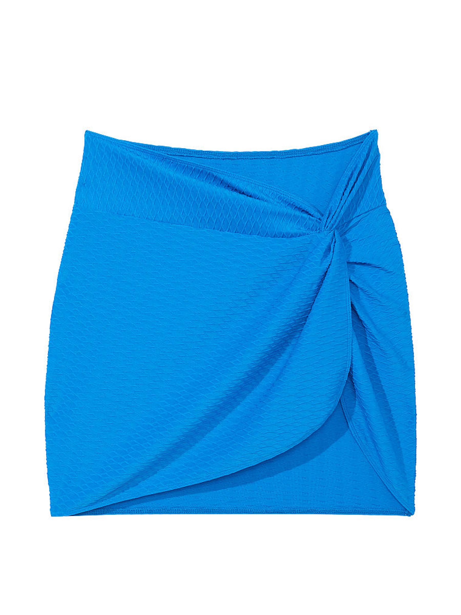 Shocking Blue Fishnet Sarong - Image 3 of 3
