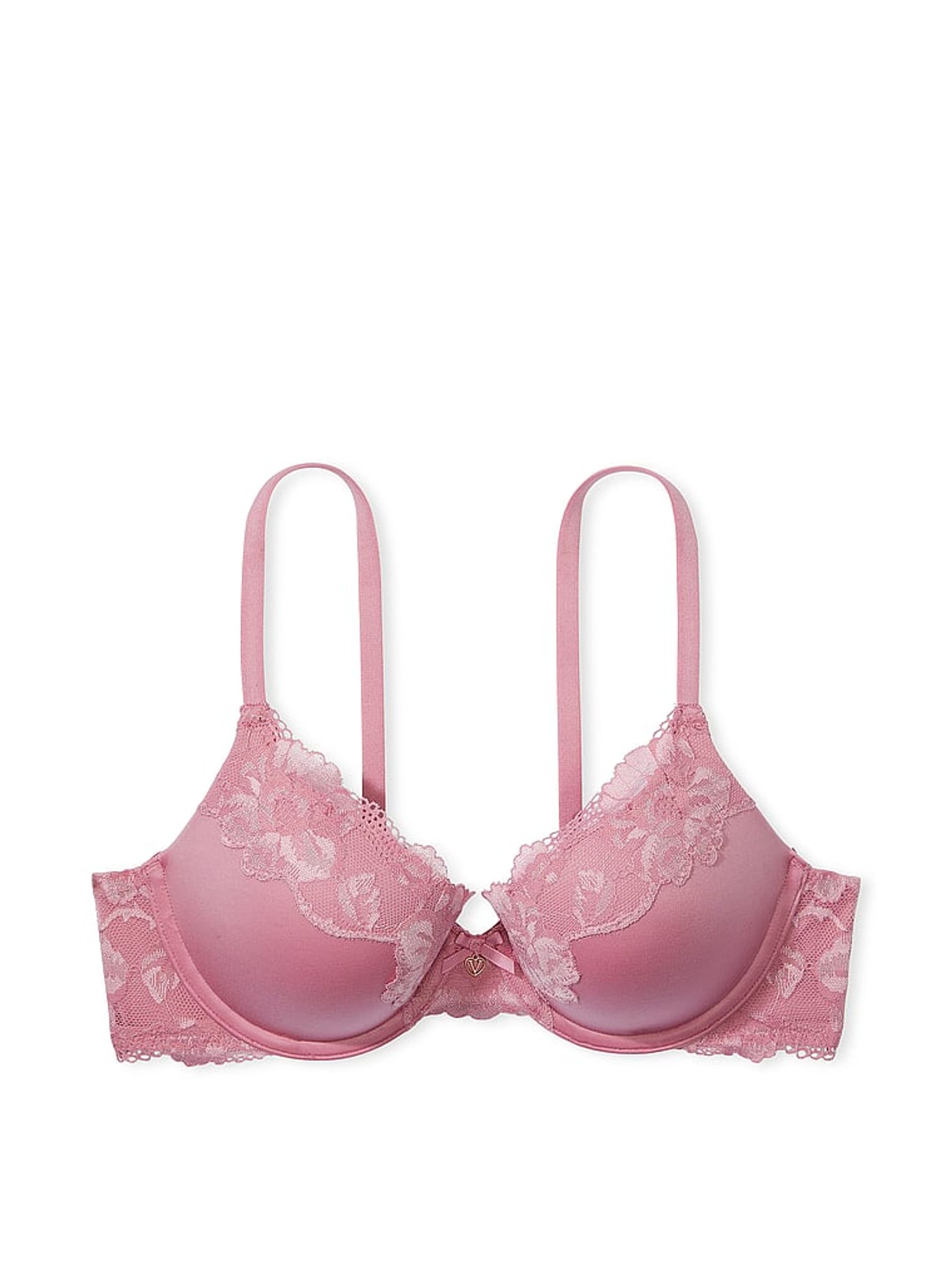 Dusk Mauve Pink Full Cup Push Up Bra - Image 4 of 4